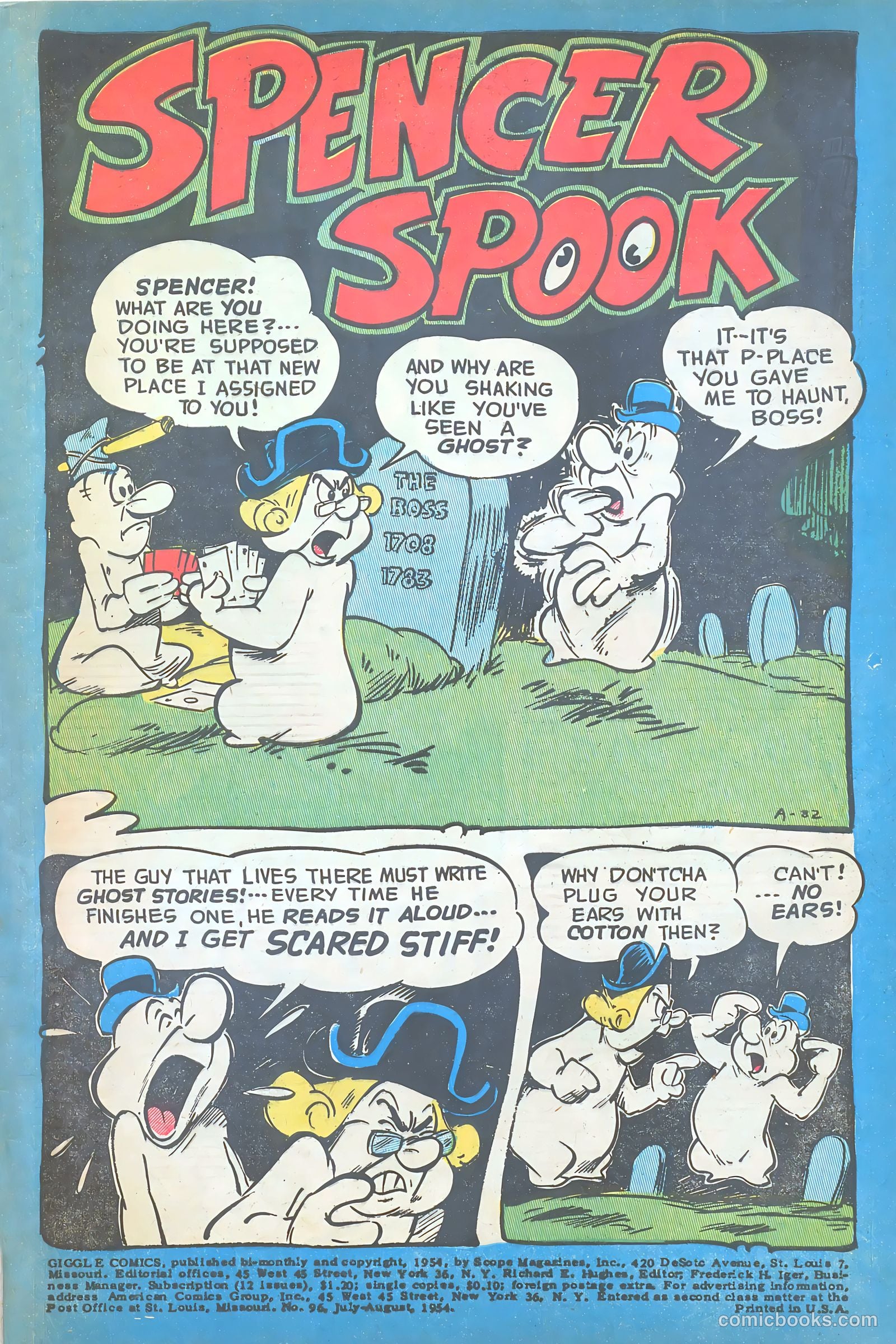 Giggle Comics #96 (1954) — page 3 of 36