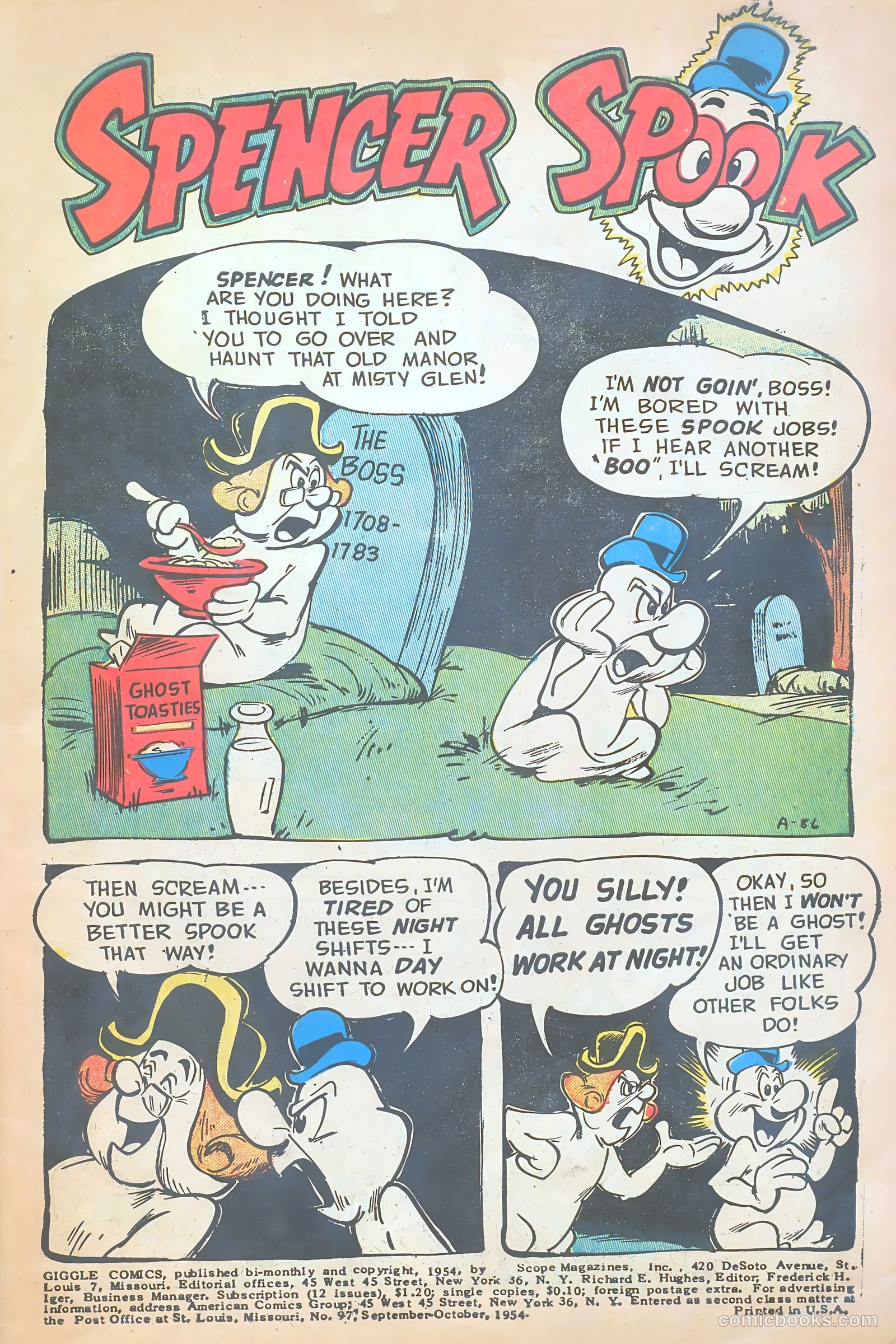 Giggle Comics #97 (1954) — page 3 of 36