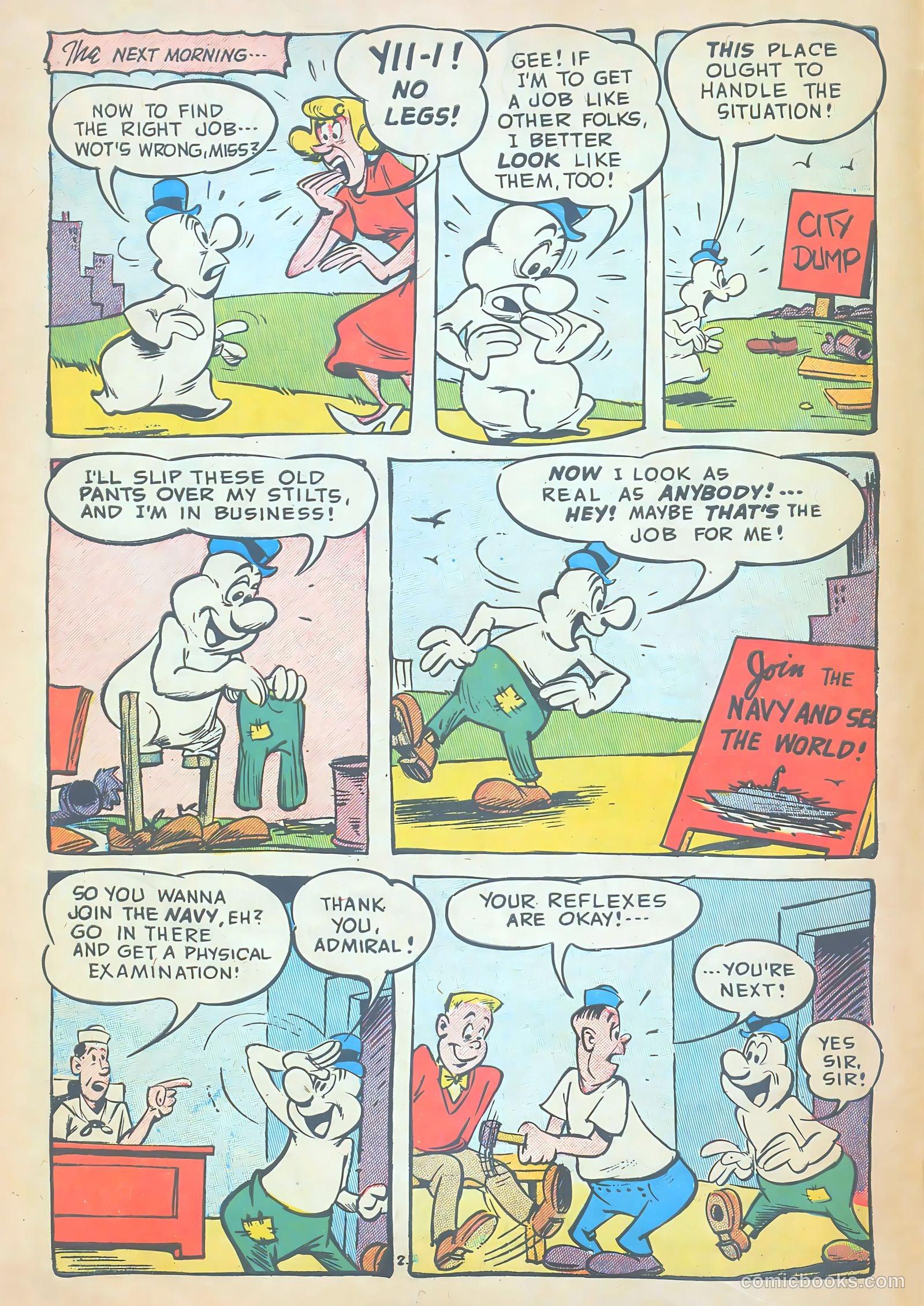 Giggle Comics #97 (1954) — page 4 of 36