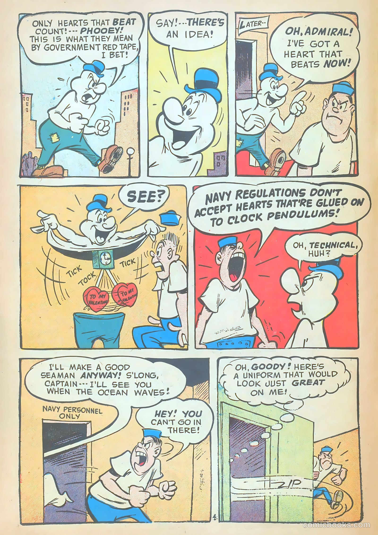 Giggle Comics #97 (1954) — page 6 of 36