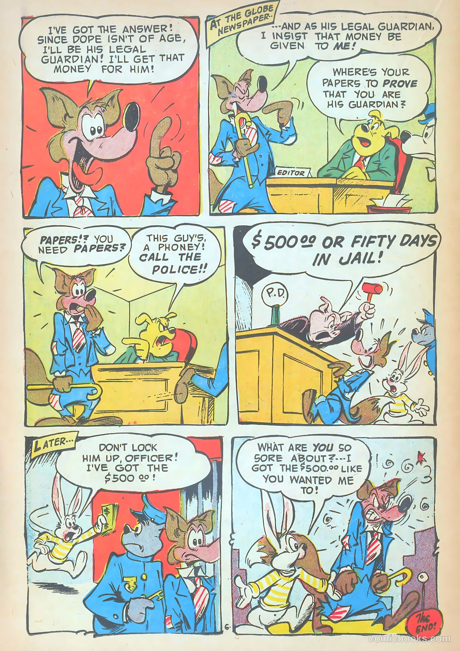 Giggle Comics #97 (1954) — page 16 of 36