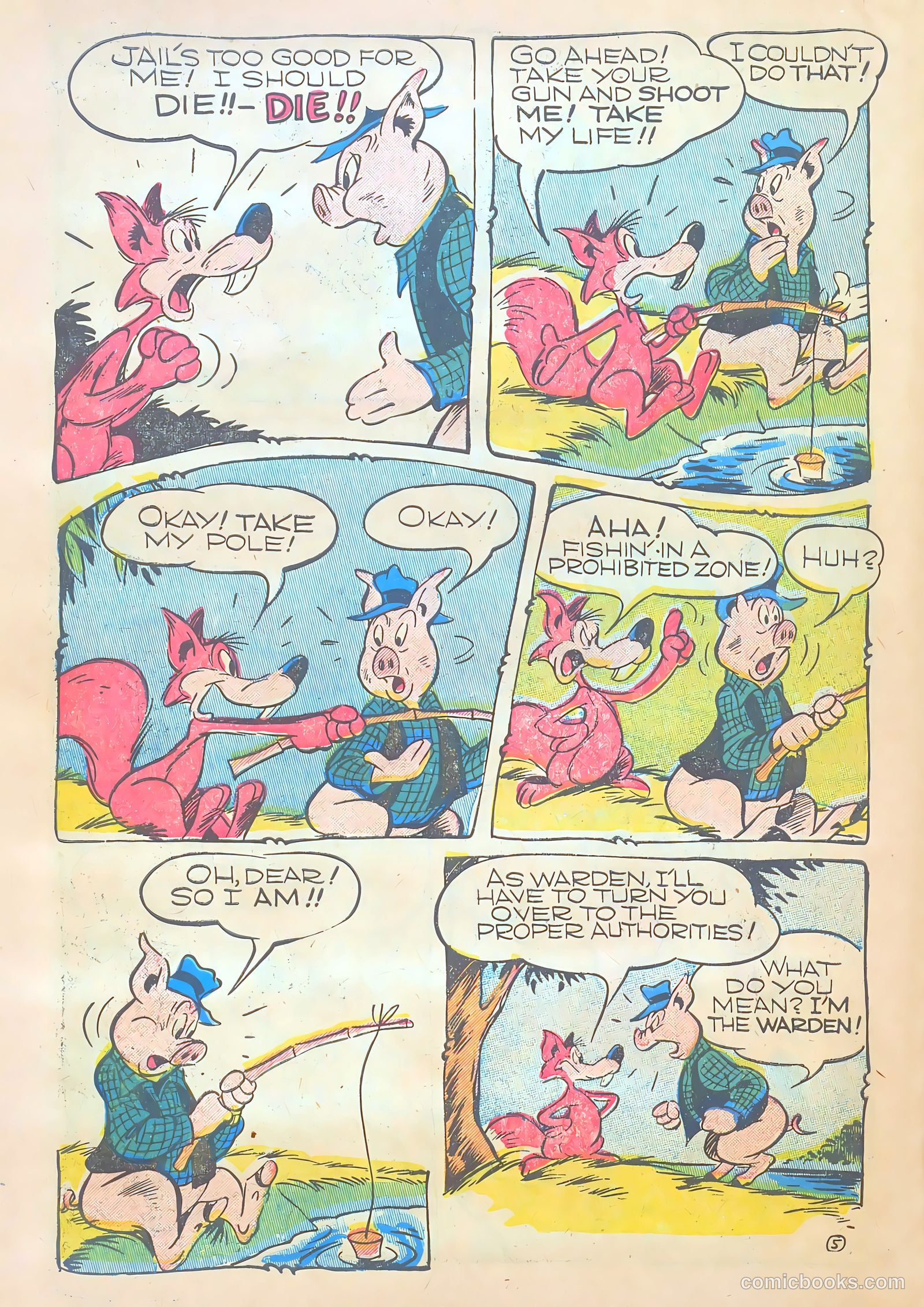 Giggle Comics #99 (1955) — page 32 of 36
