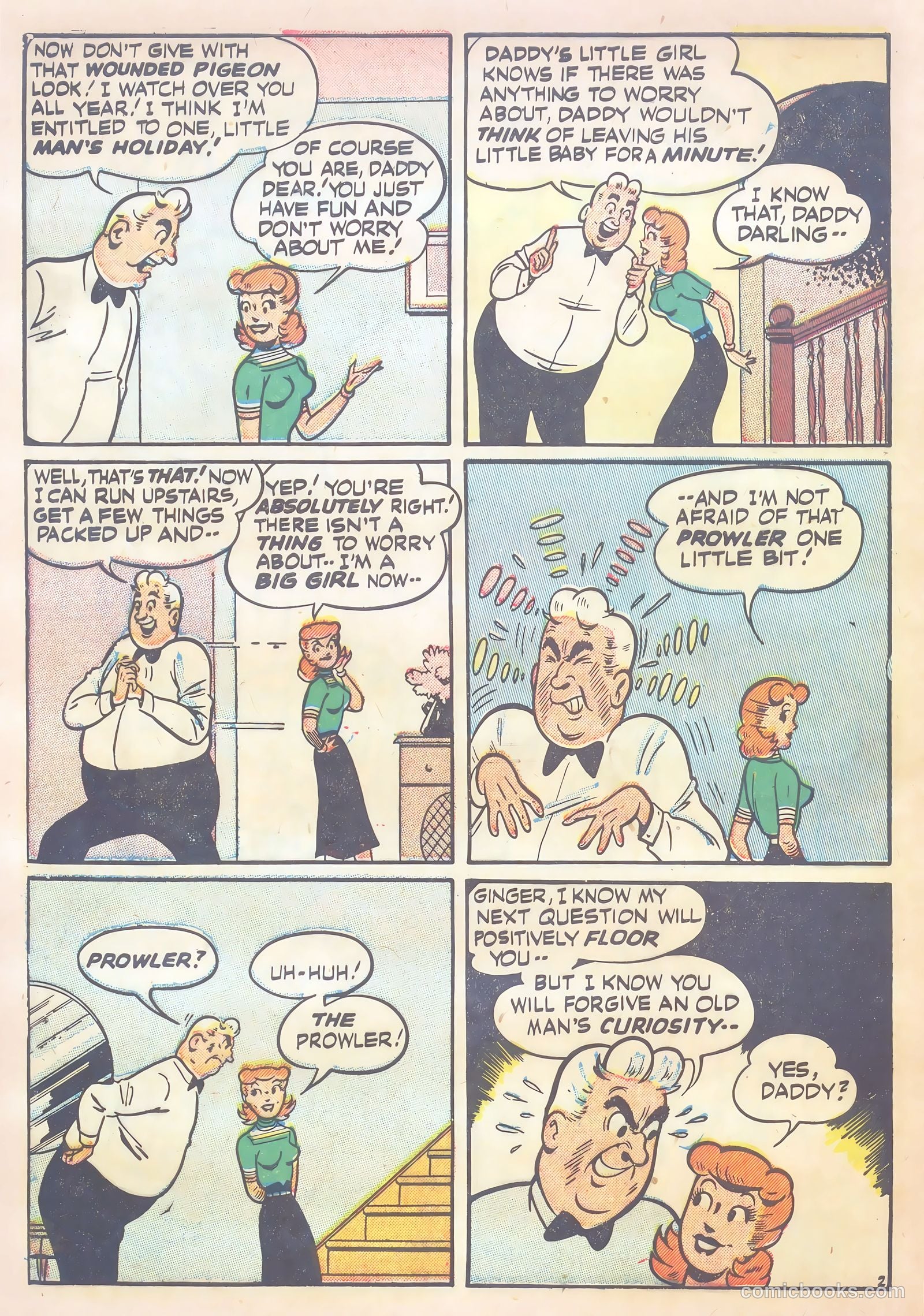 Ginger #1 (1951) — page 28 of 36