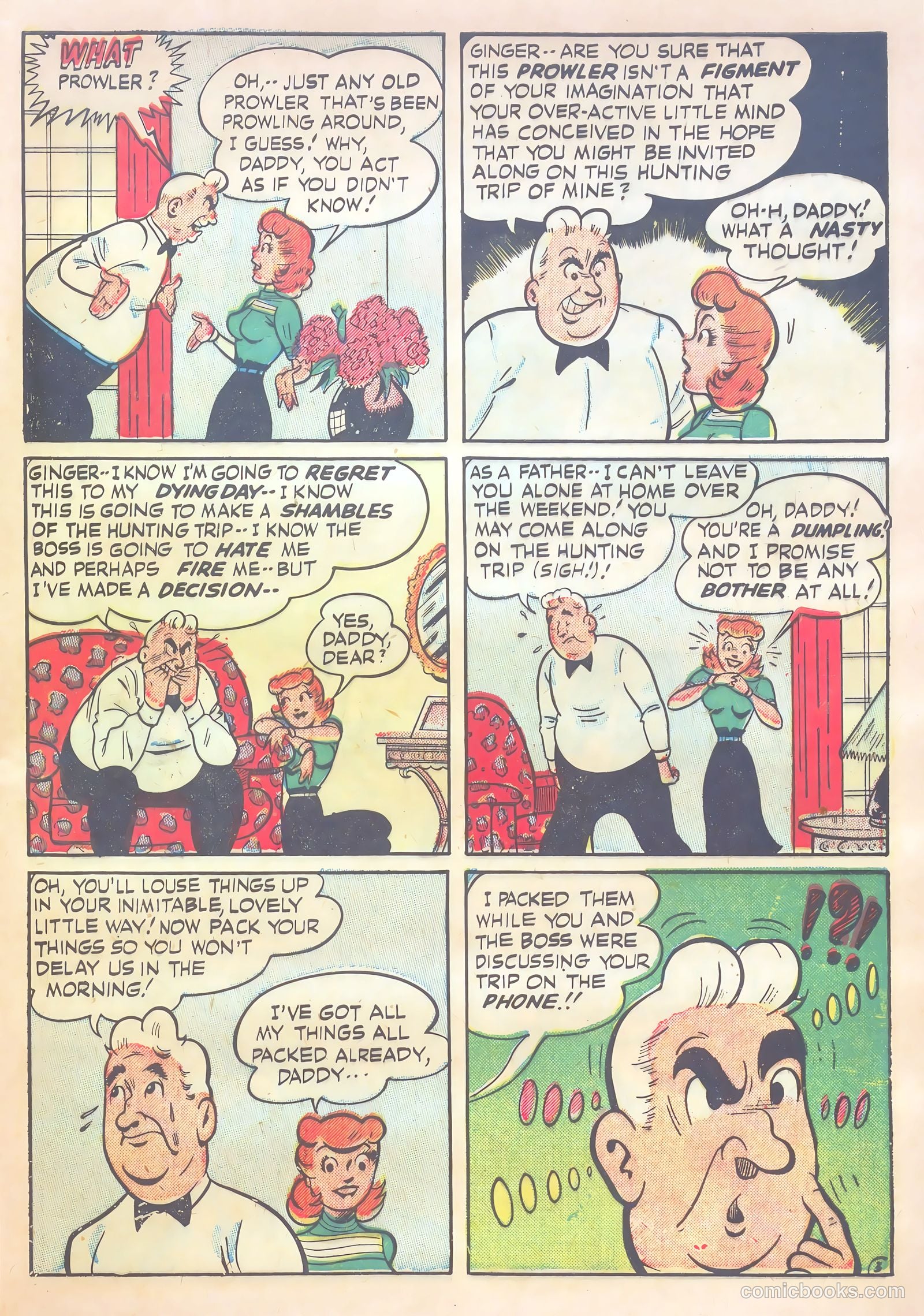 Ginger #1 (1951) — page 29 of 36