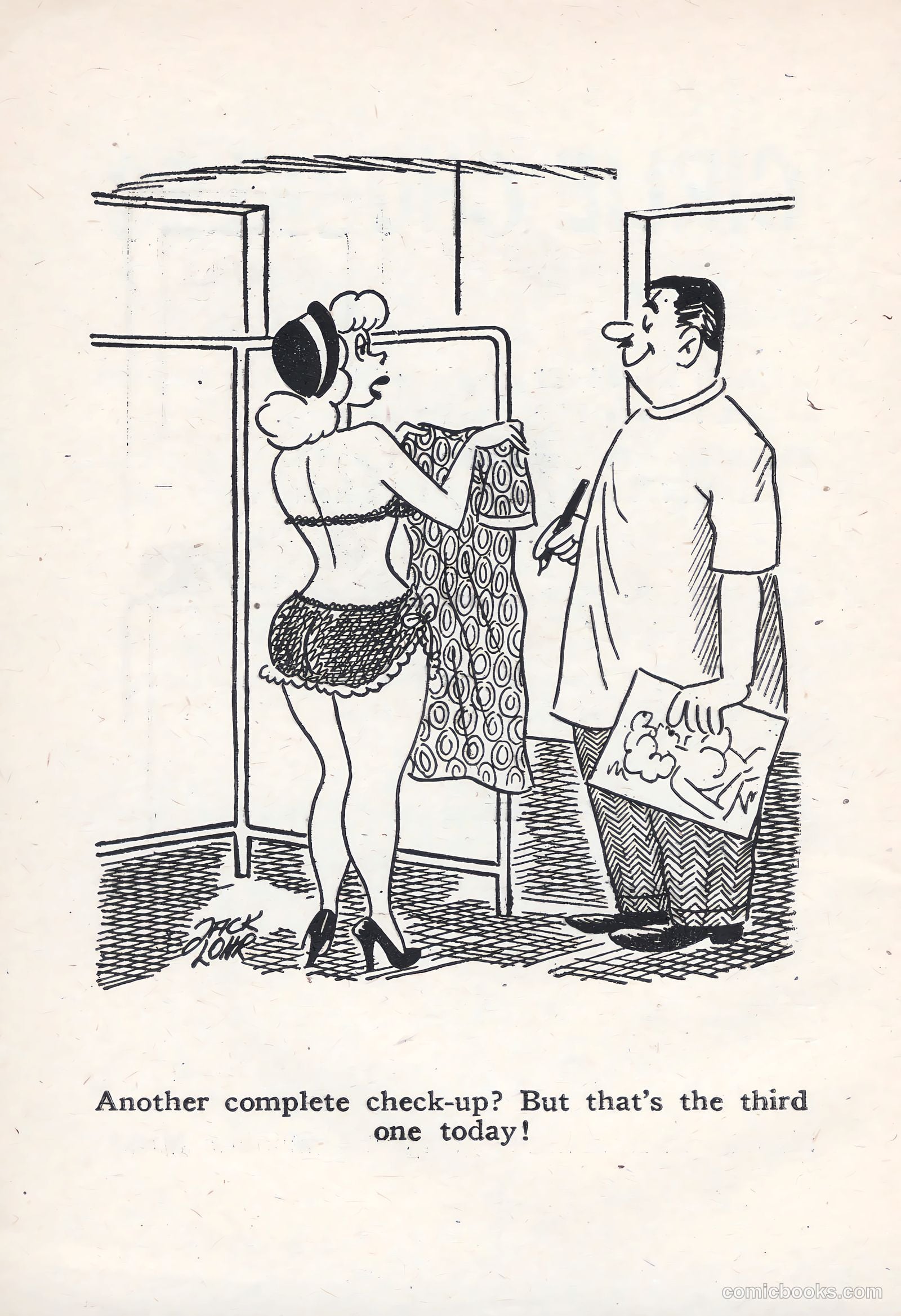Girlie Gags #1 (1956) — page 6 of 100