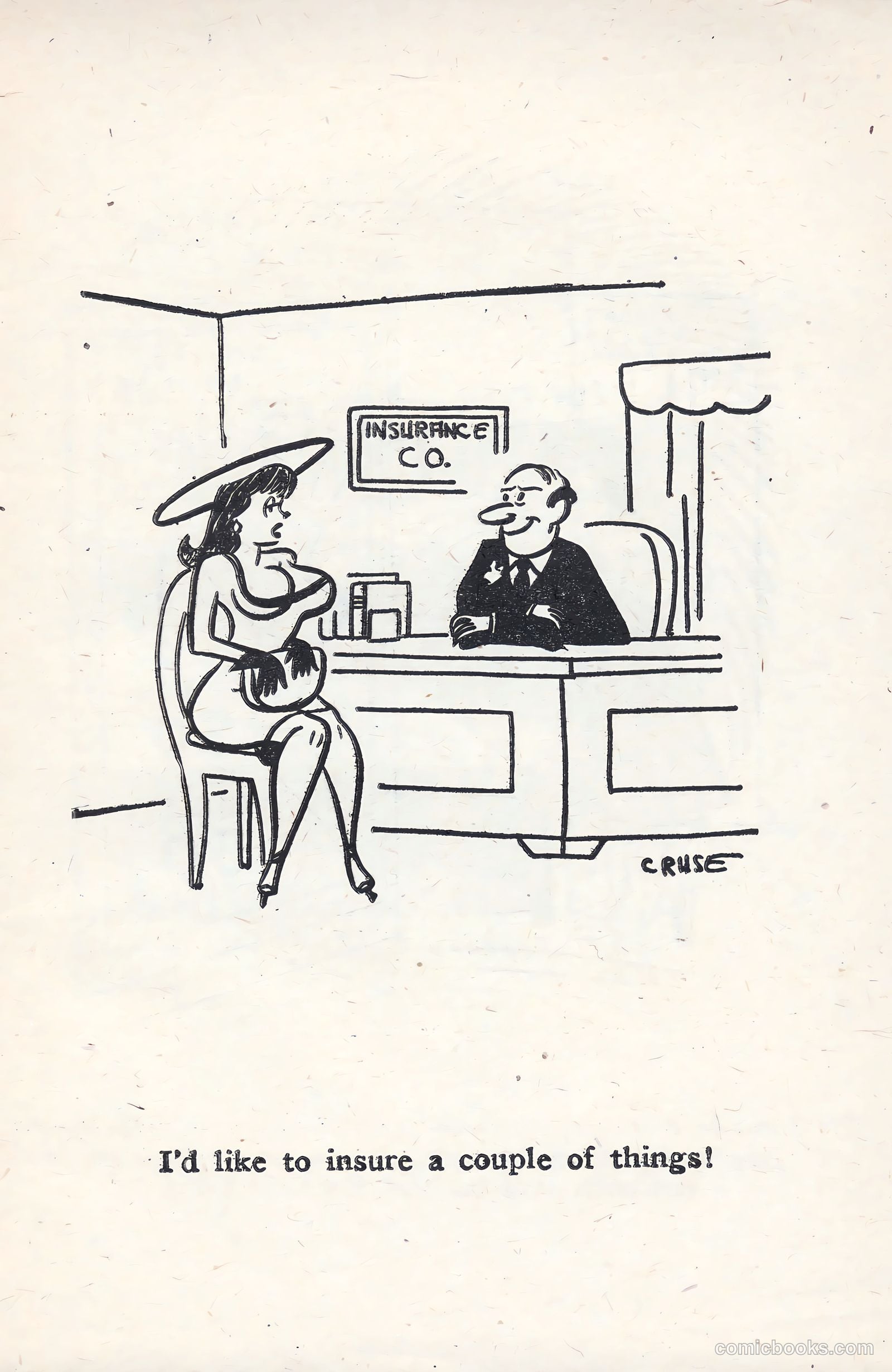 Girlie Gags #1 (1956) — page 9 of 100