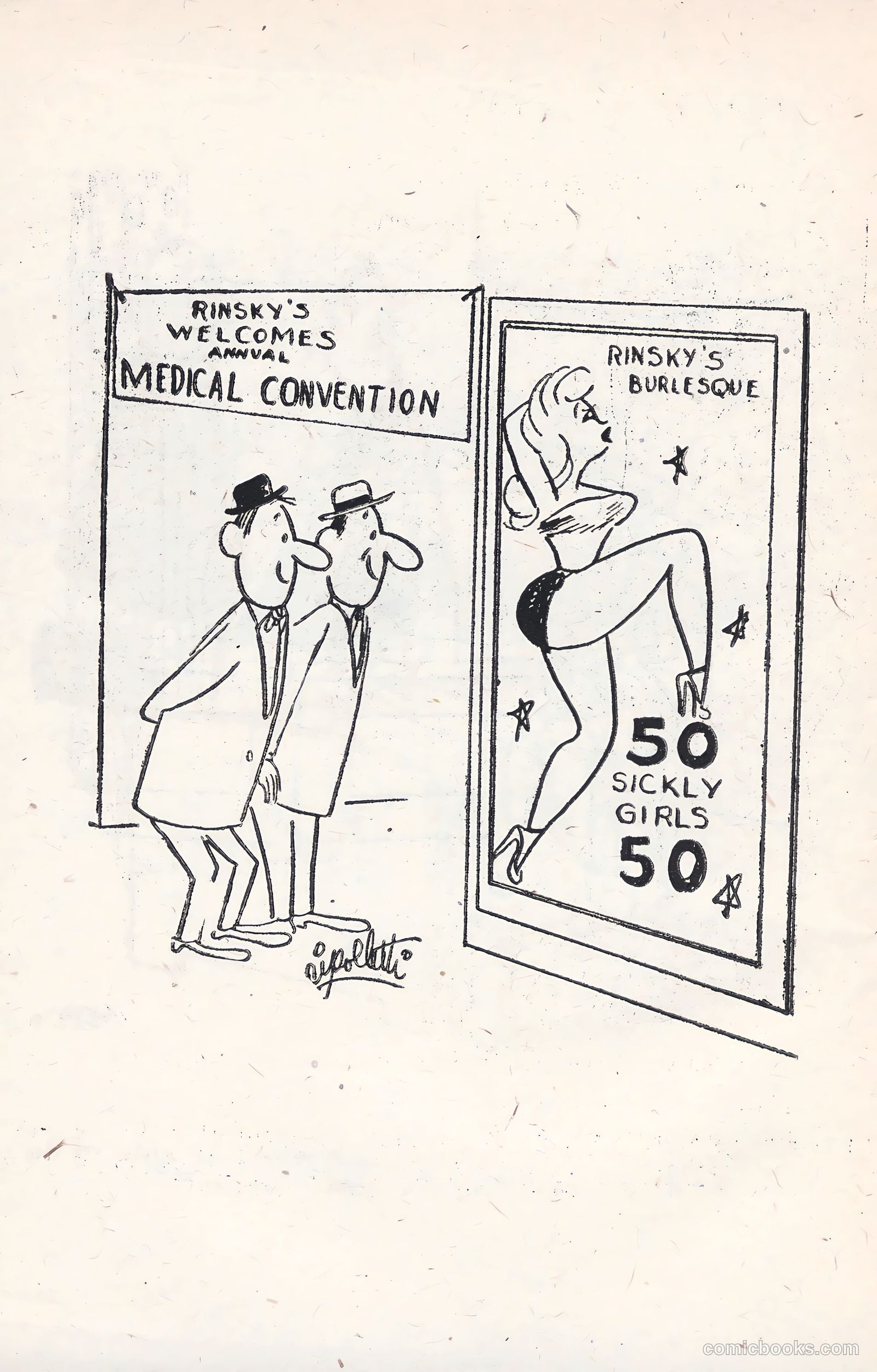Girlie Gags #1 (1956) — page 10 of 100