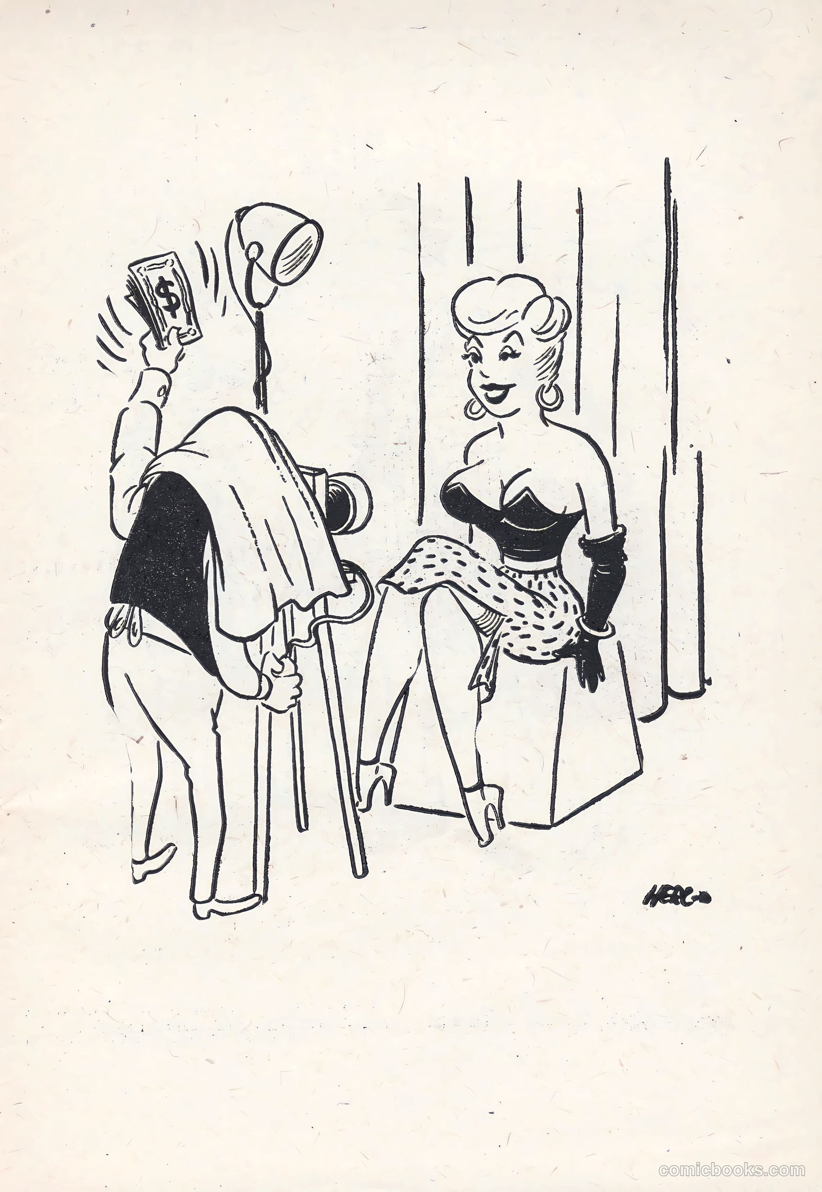 Girlie Gags #1 (1956) — page 15 of 100