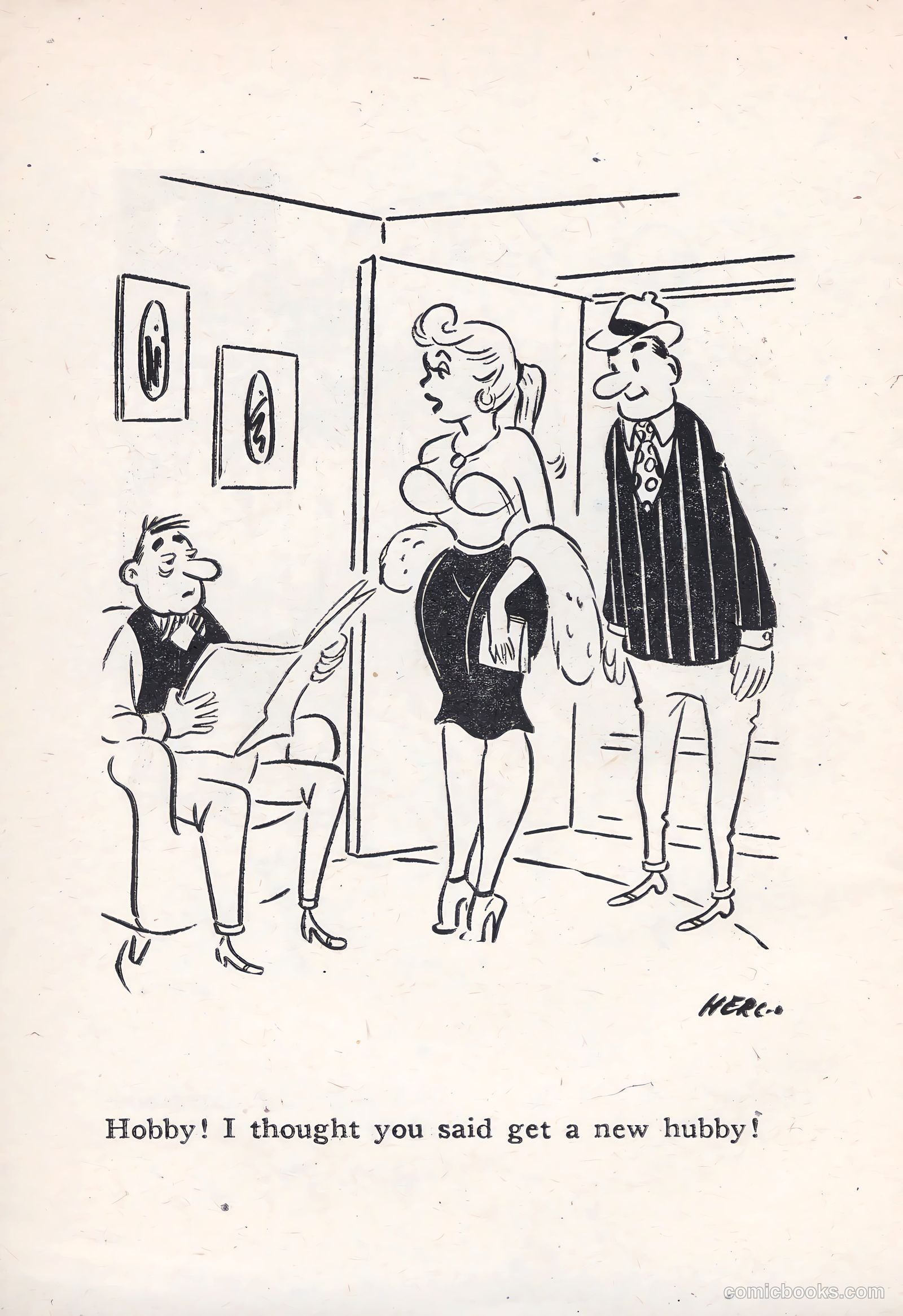 Girlie Gags #1 (1956) — page 18 of 100