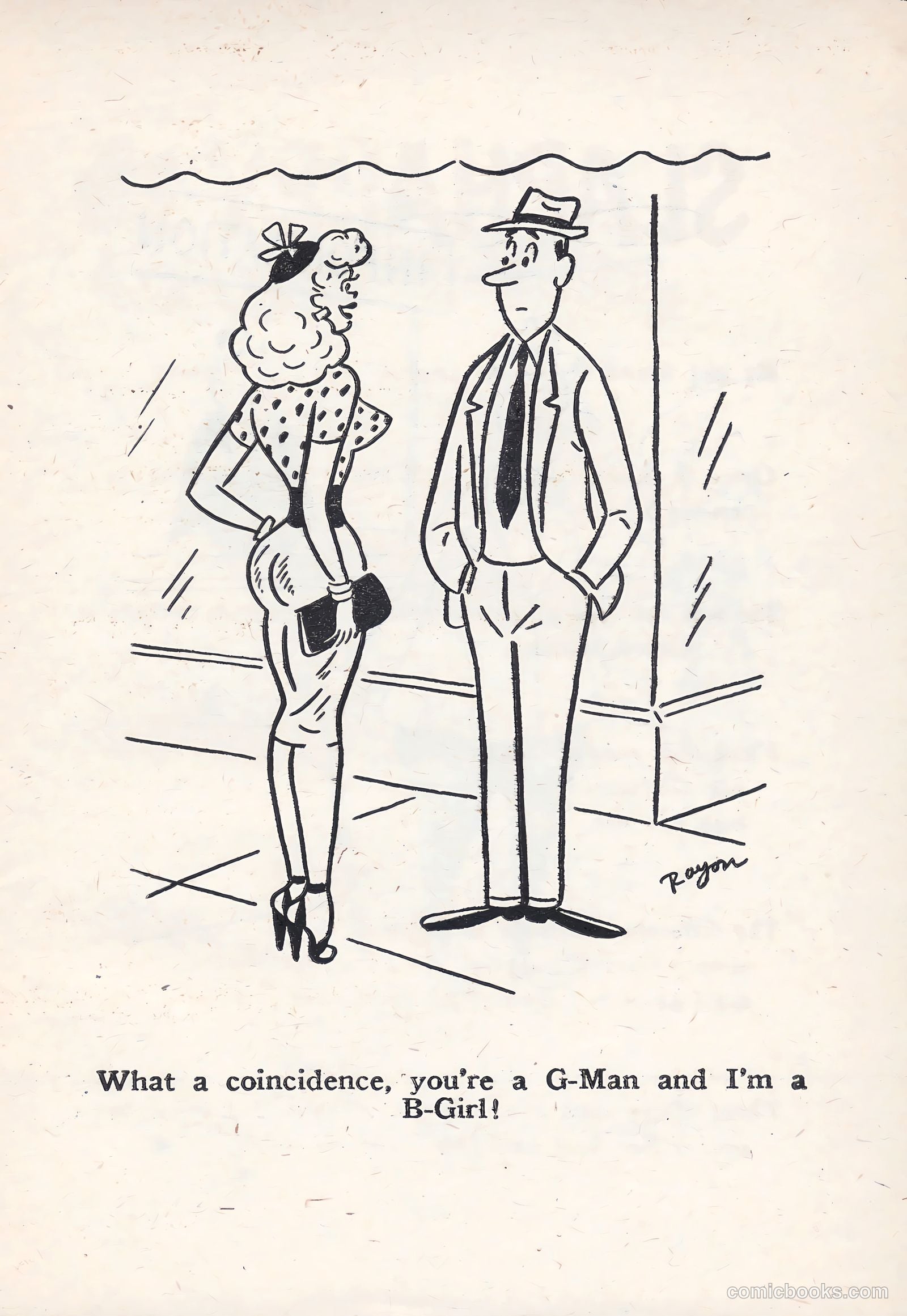Girlie Gags #1 (1956) — page 21 of 100