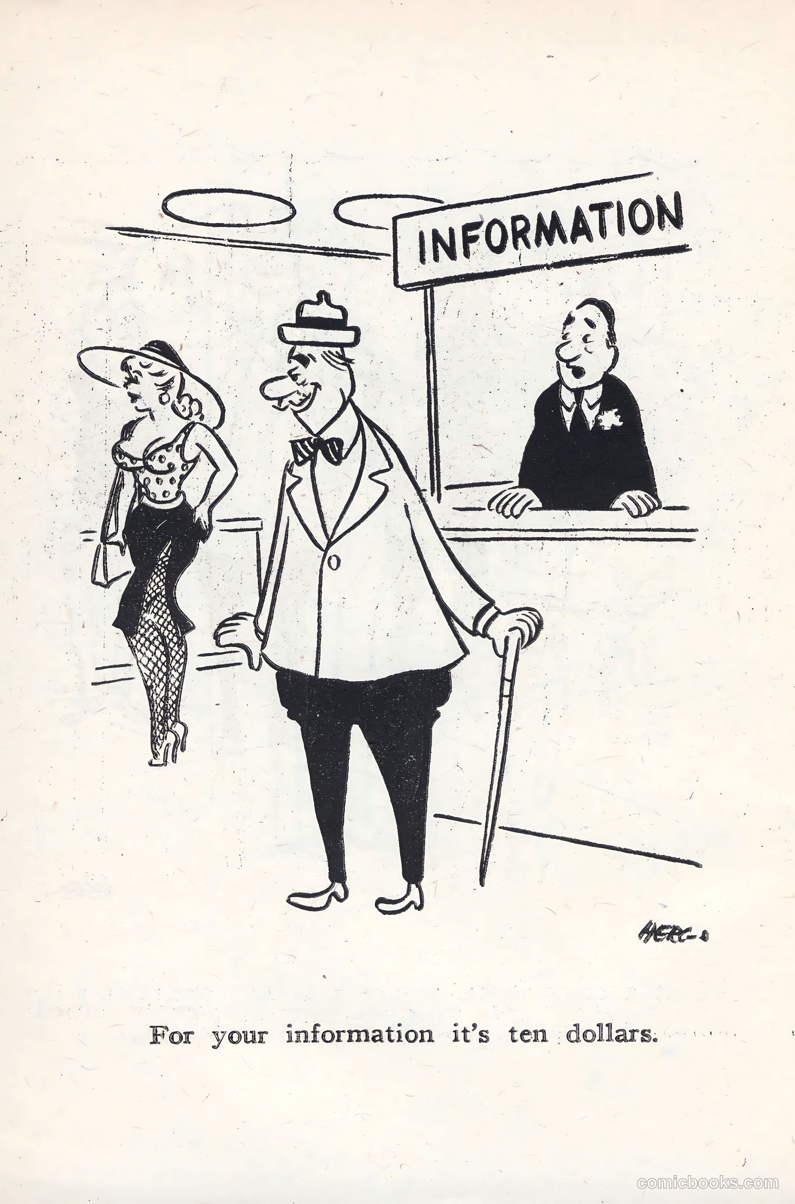 Girlie Gags #1 (1956) — page 22 of 100