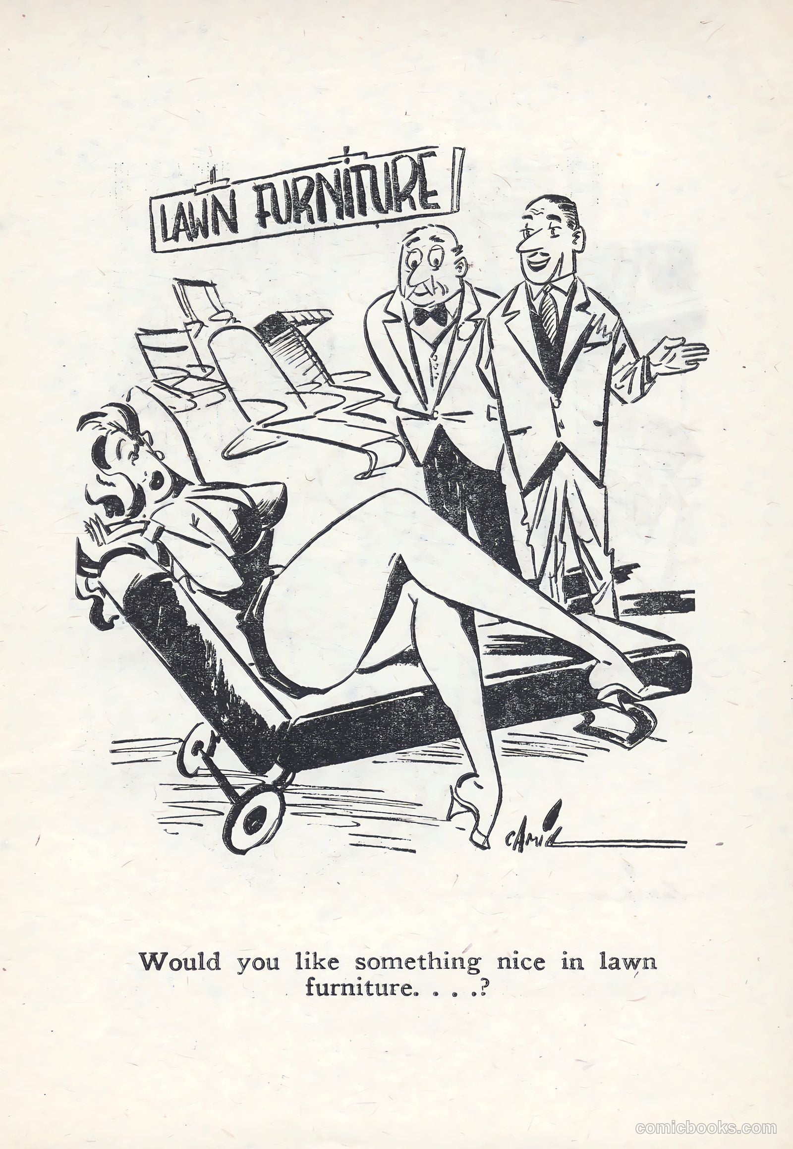 Girlie Gags #1 (1956) — page 25 of 100