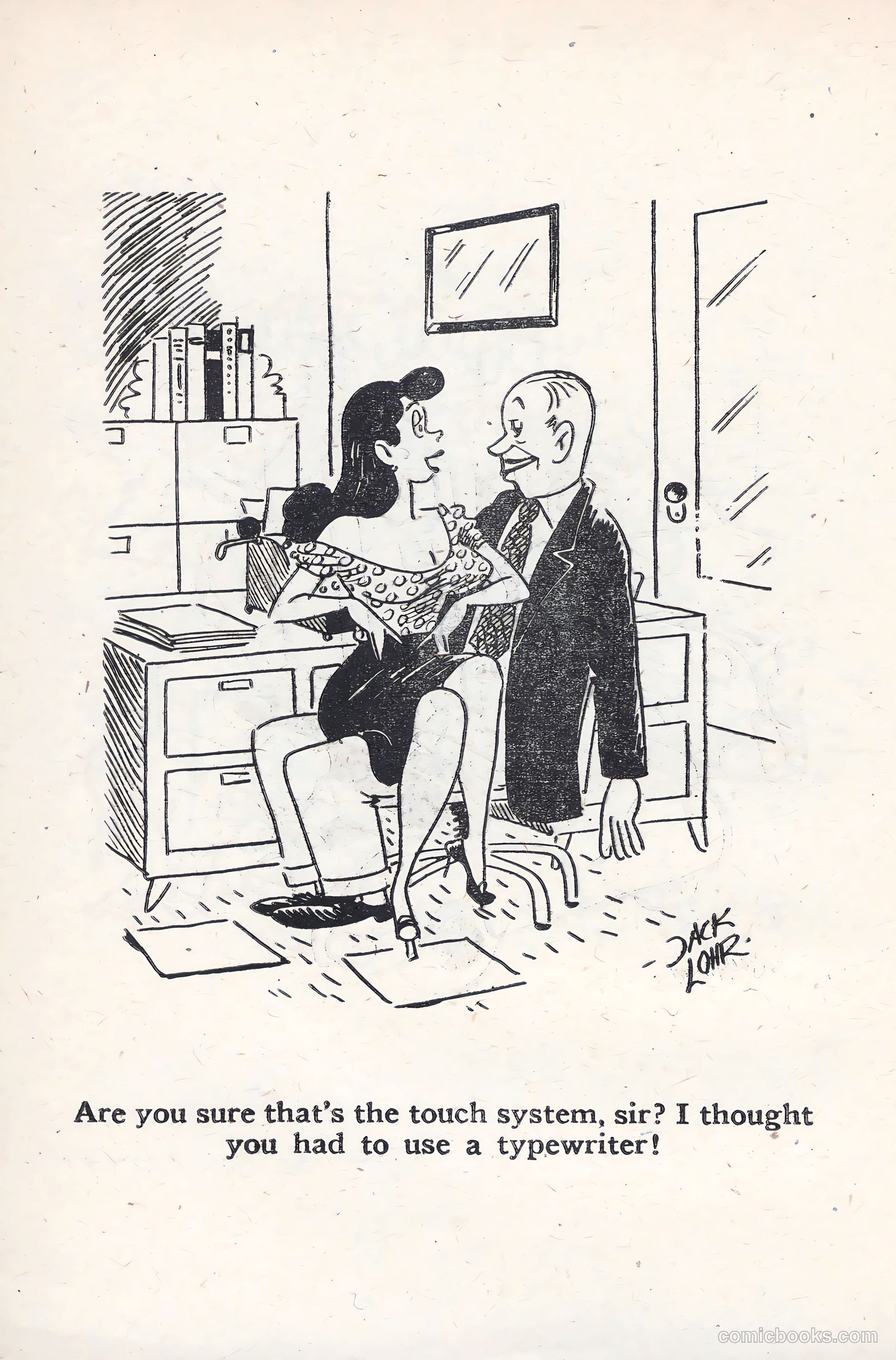 Girlie Gags #1 (1956) — page 32 of 100