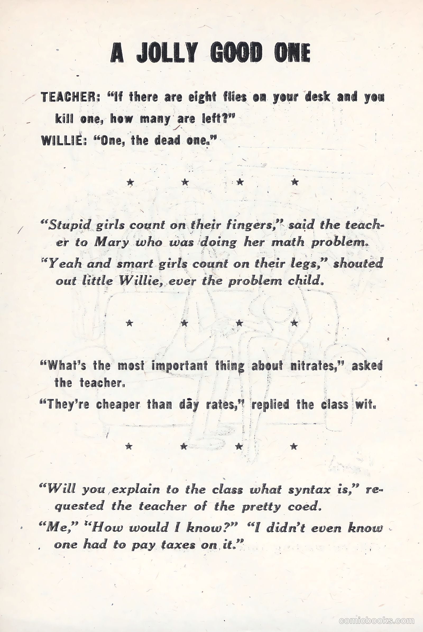 Girlie Gags #1 (1956) — page 34 of 100