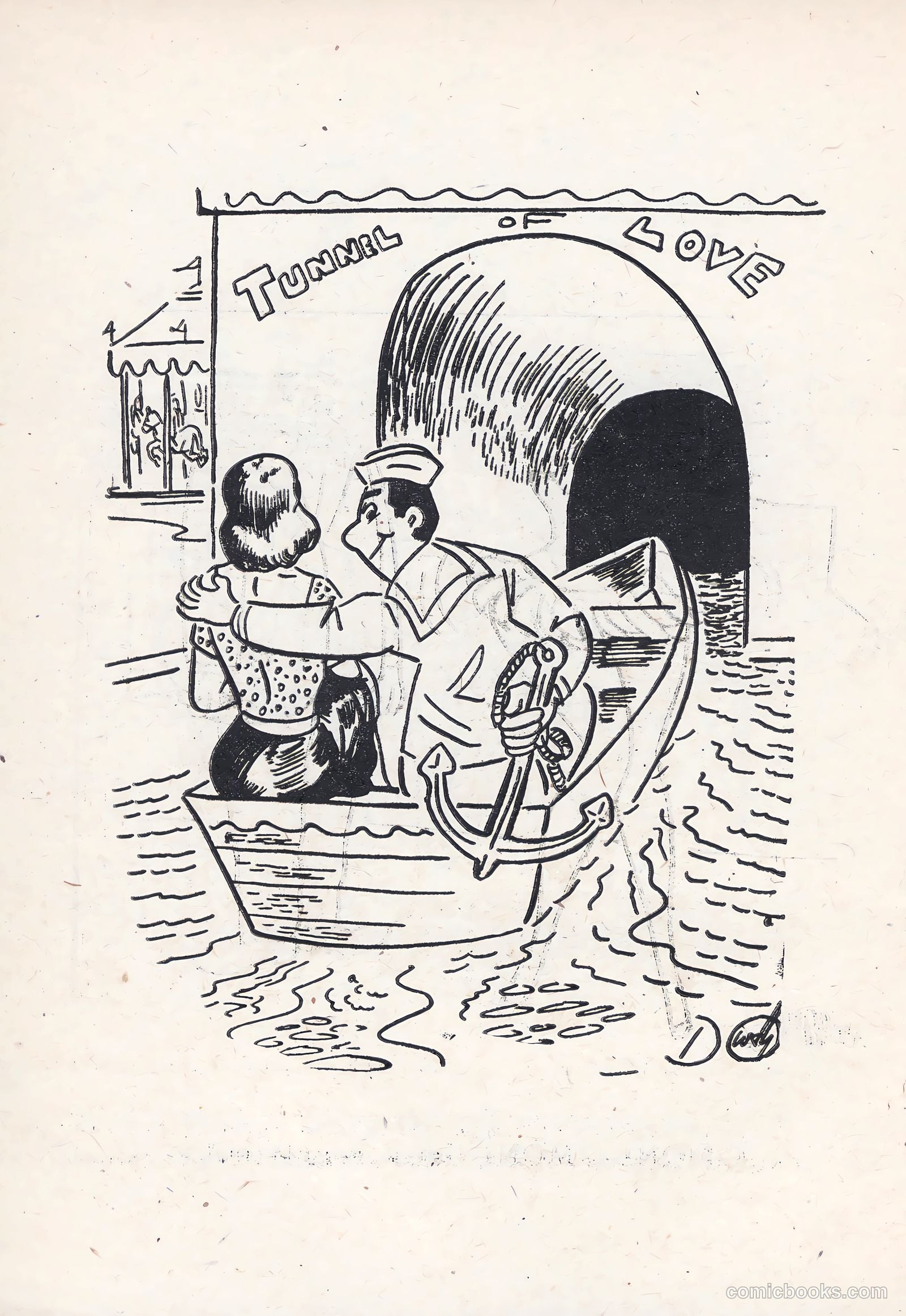 Girlie Gags #1 (1956) — page 38 of 100