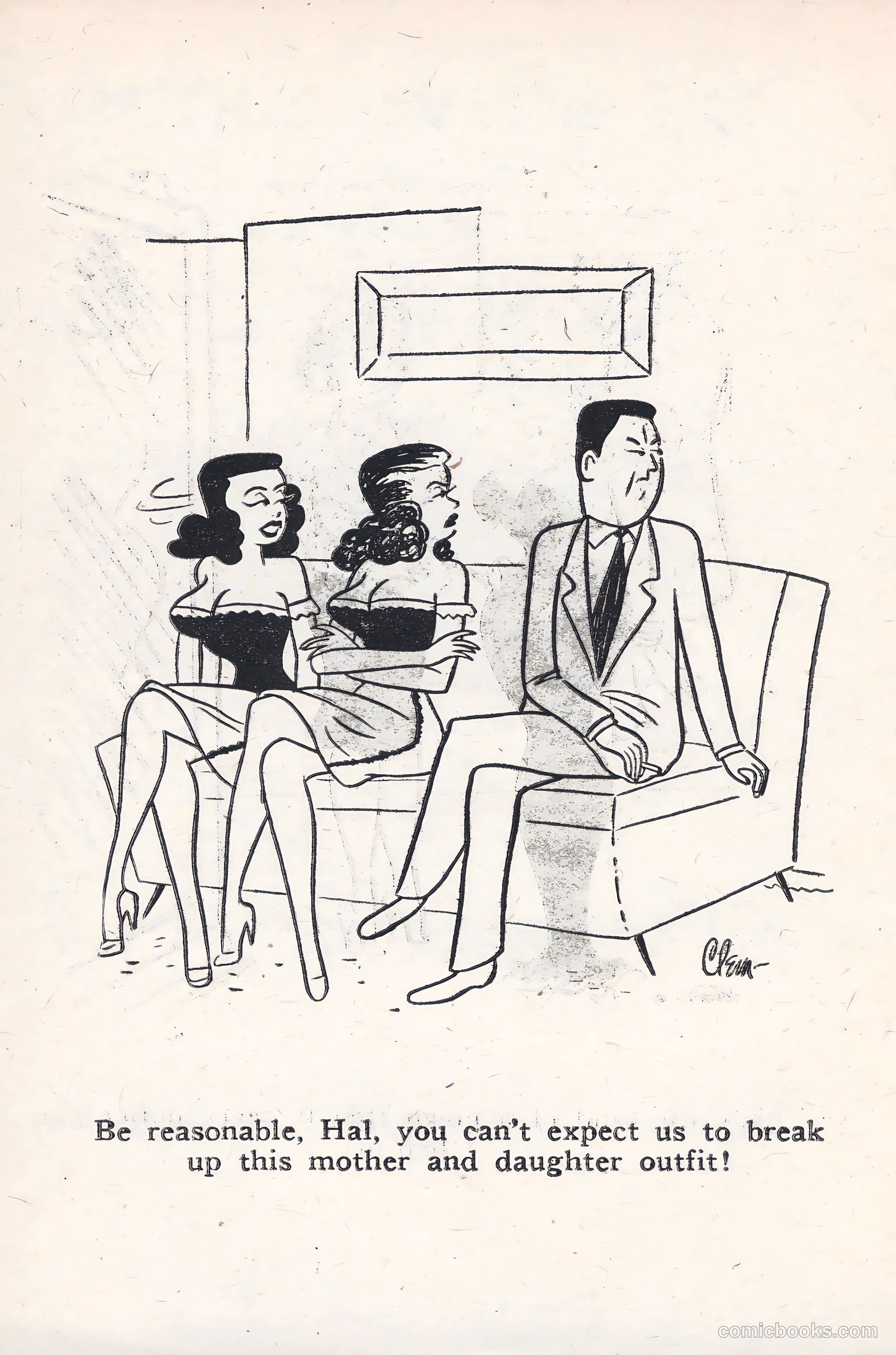 Girlie Gags #1 (1956) — page 42 of 100