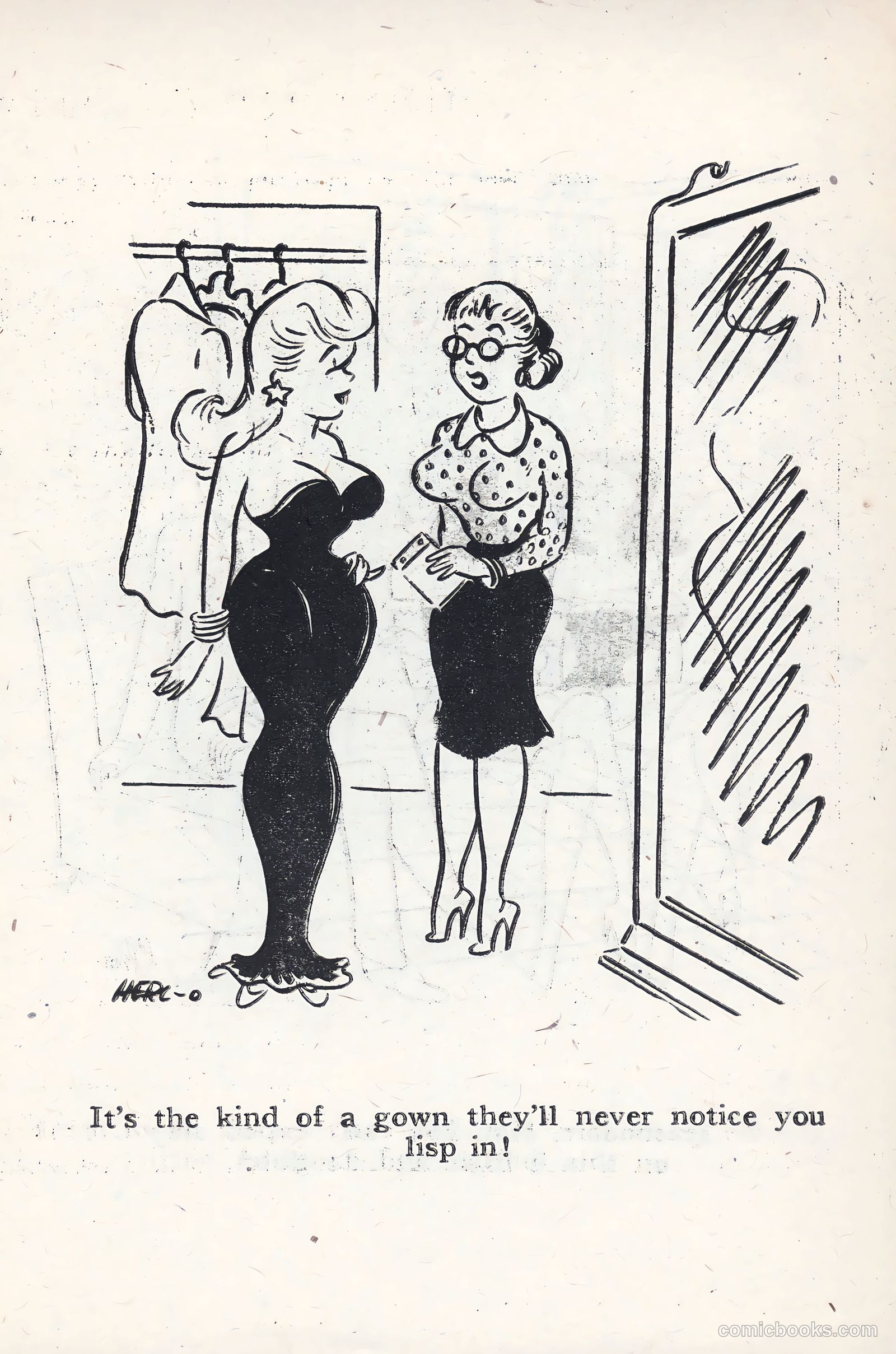 Girlie Gags #1 (1956) — page 43 of 100