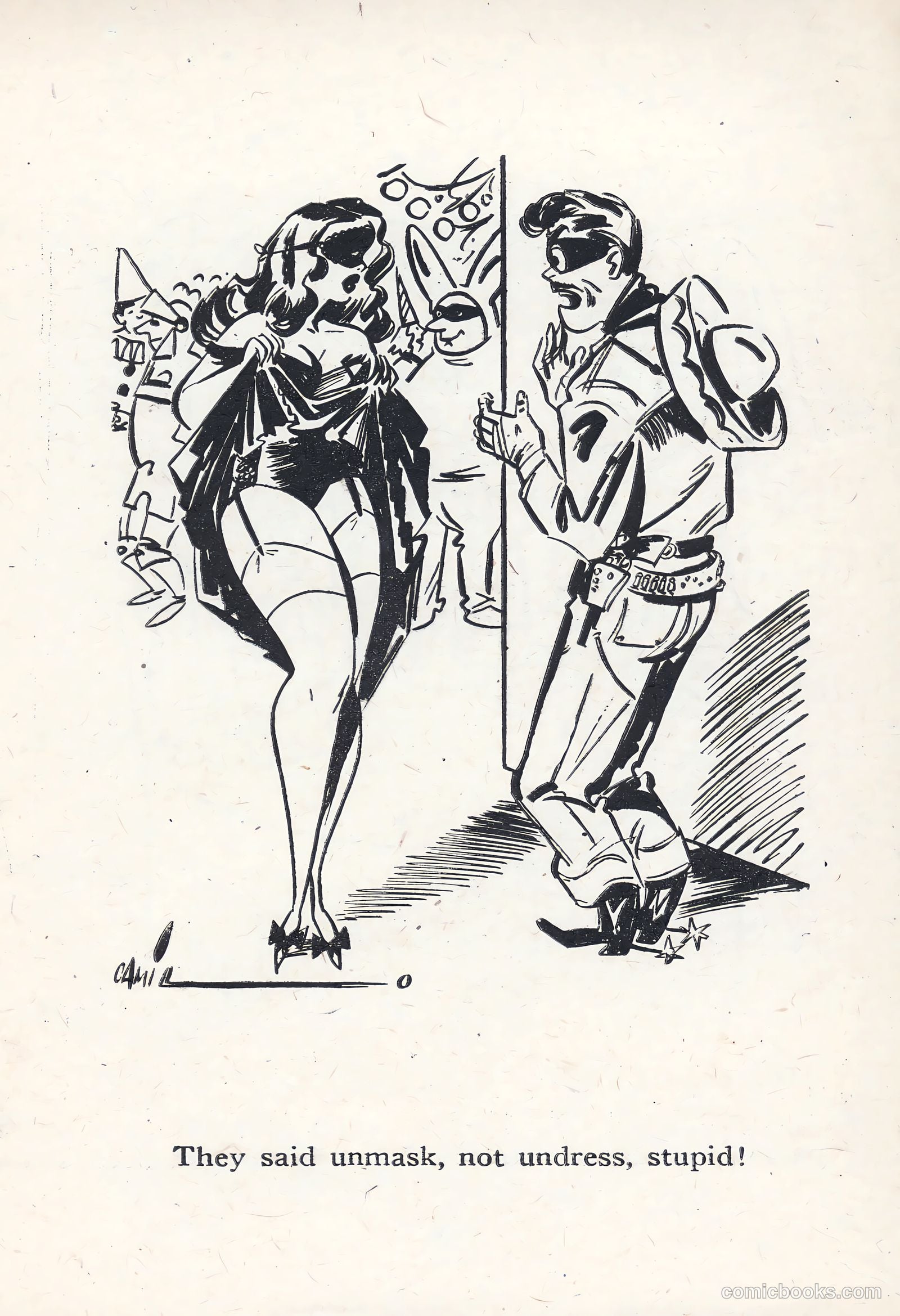 Girlie Gags #1 (1956) — page 51 of 100