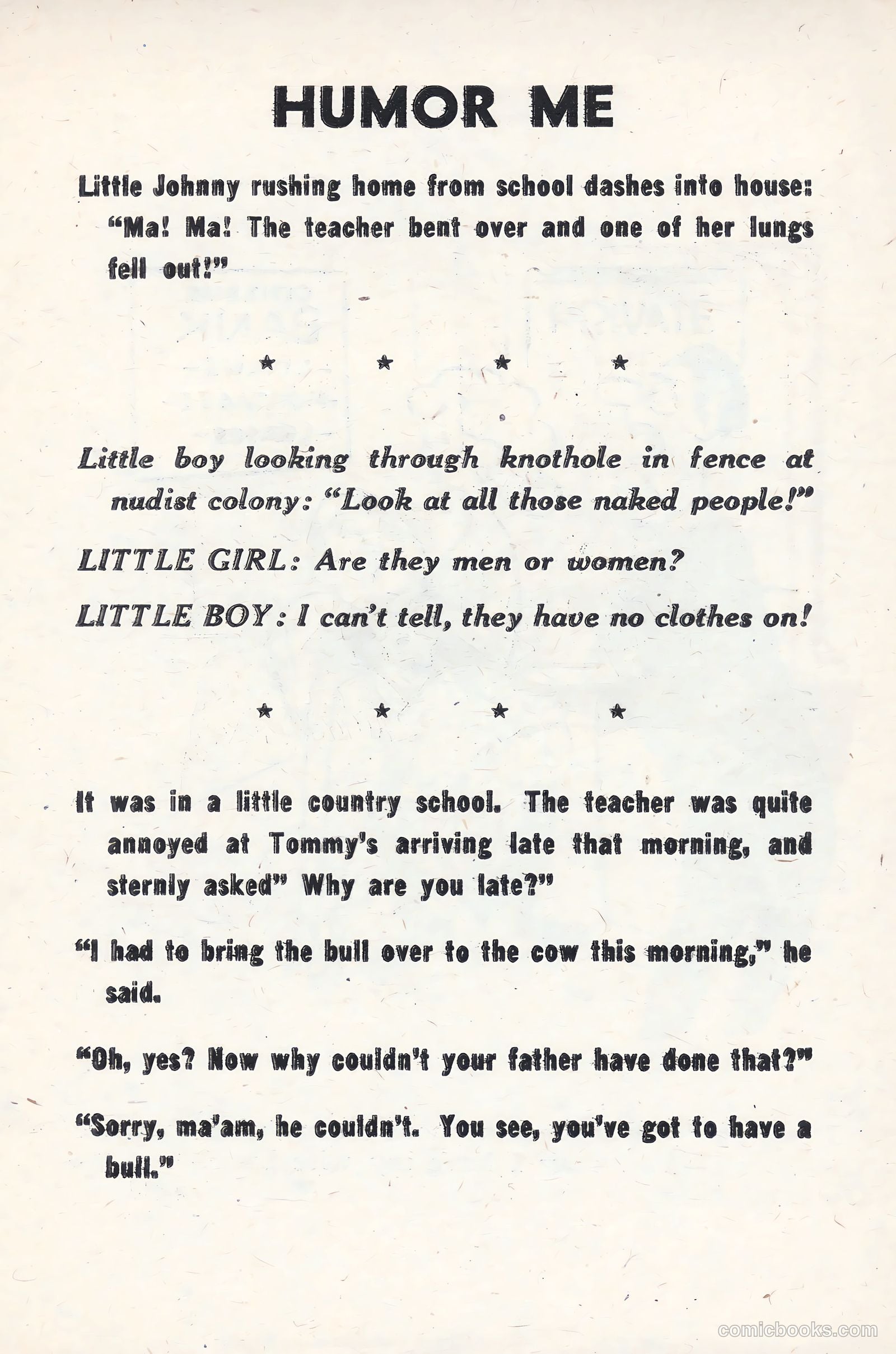 Girlie Gags #1 (1956) — page 57 of 100