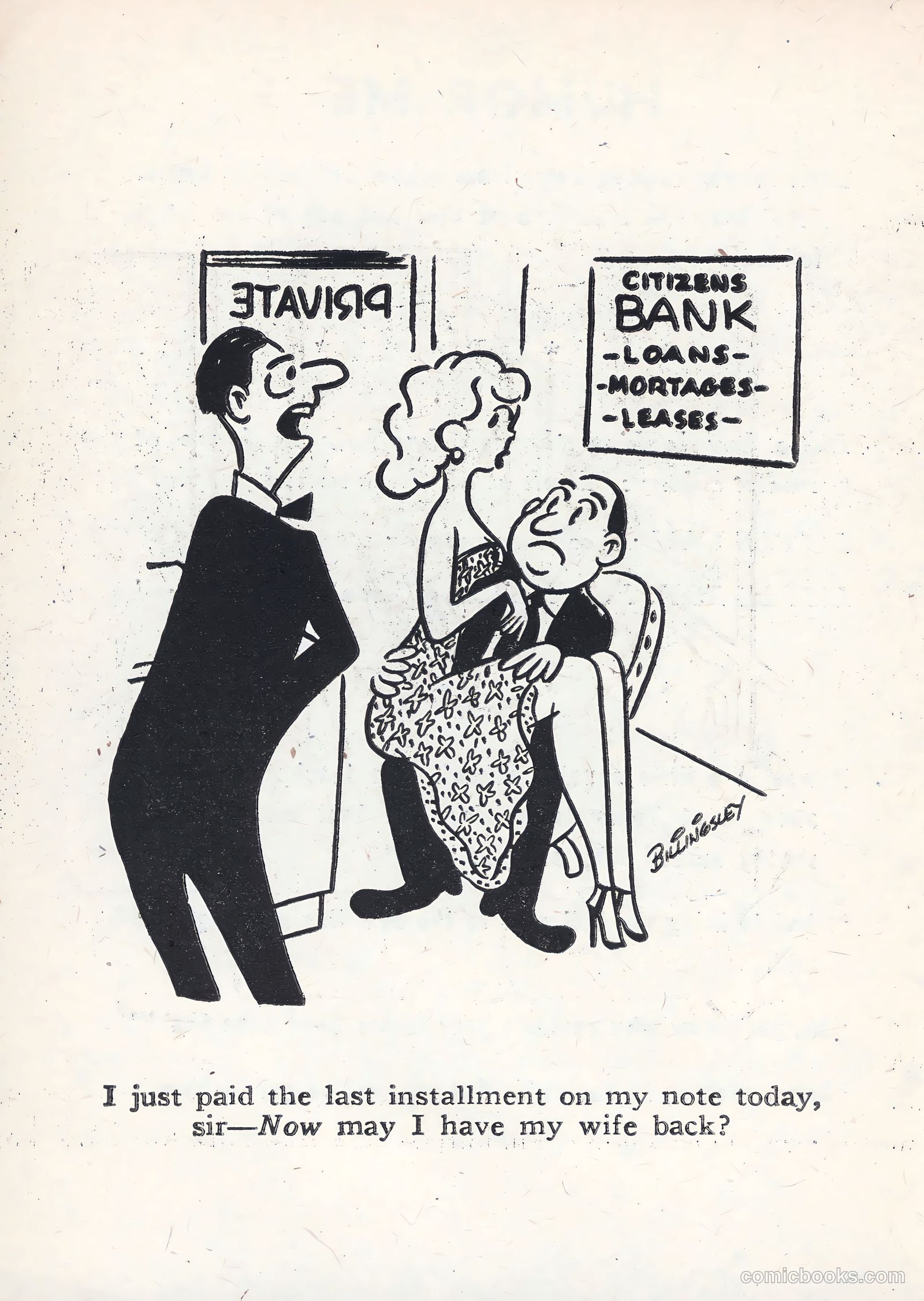 Girlie Gags #1 (1956) — page 58 of 100