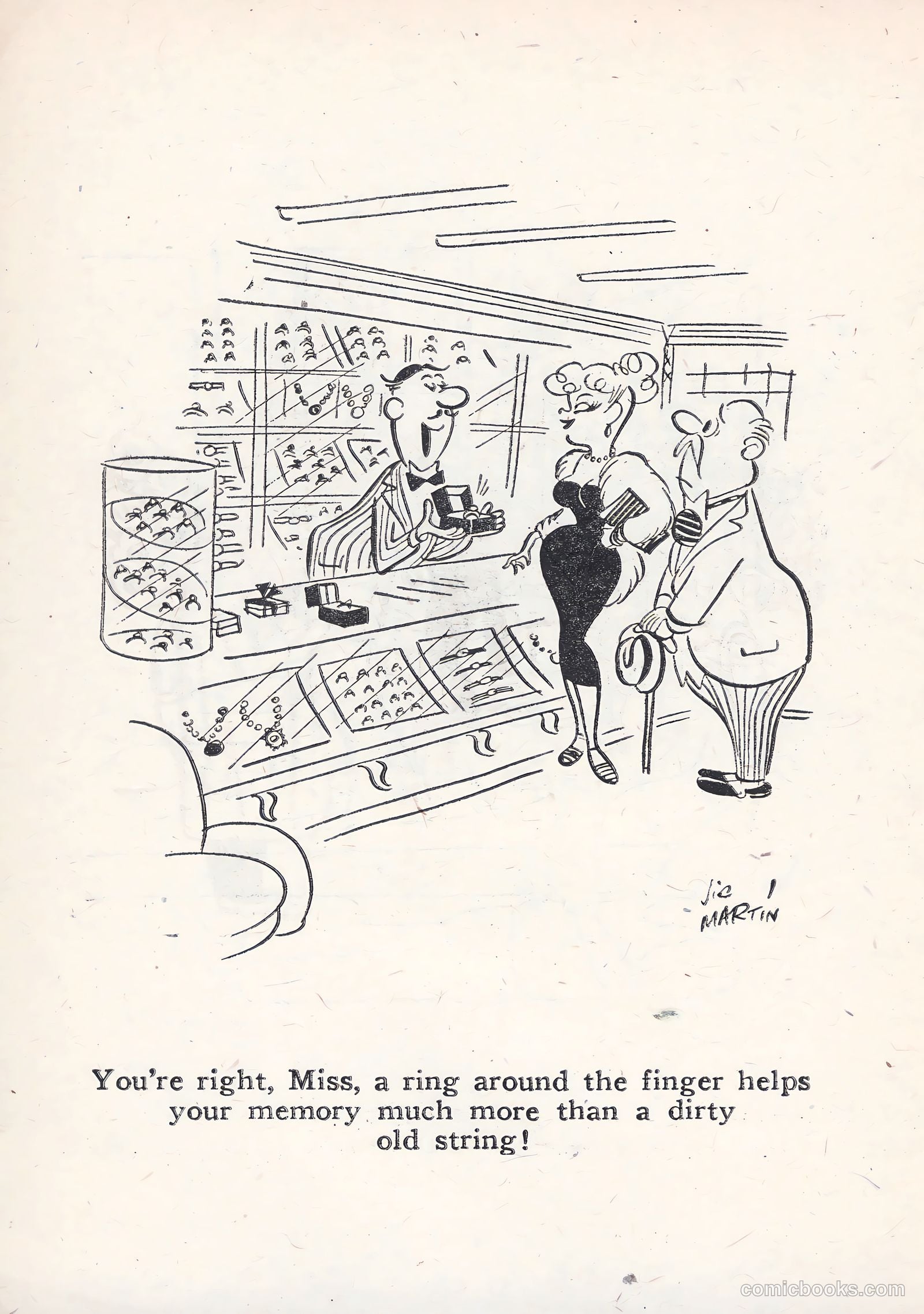 Girlie Gags #1 (1956) — page 60 of 100