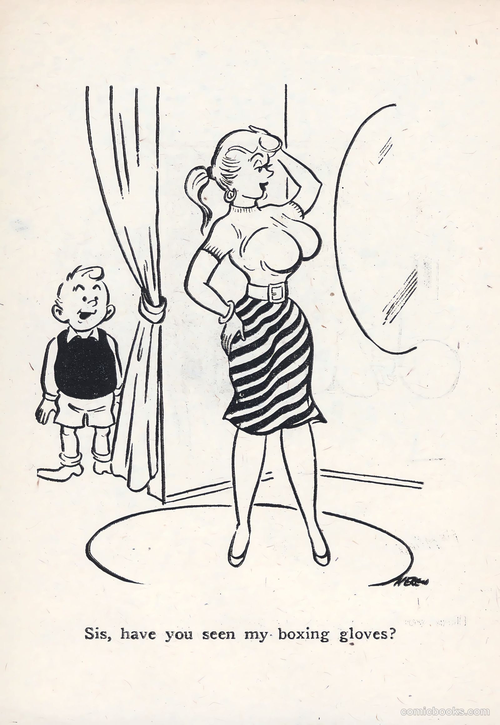 Girlie Gags #1 (1956) — page 62 of 100