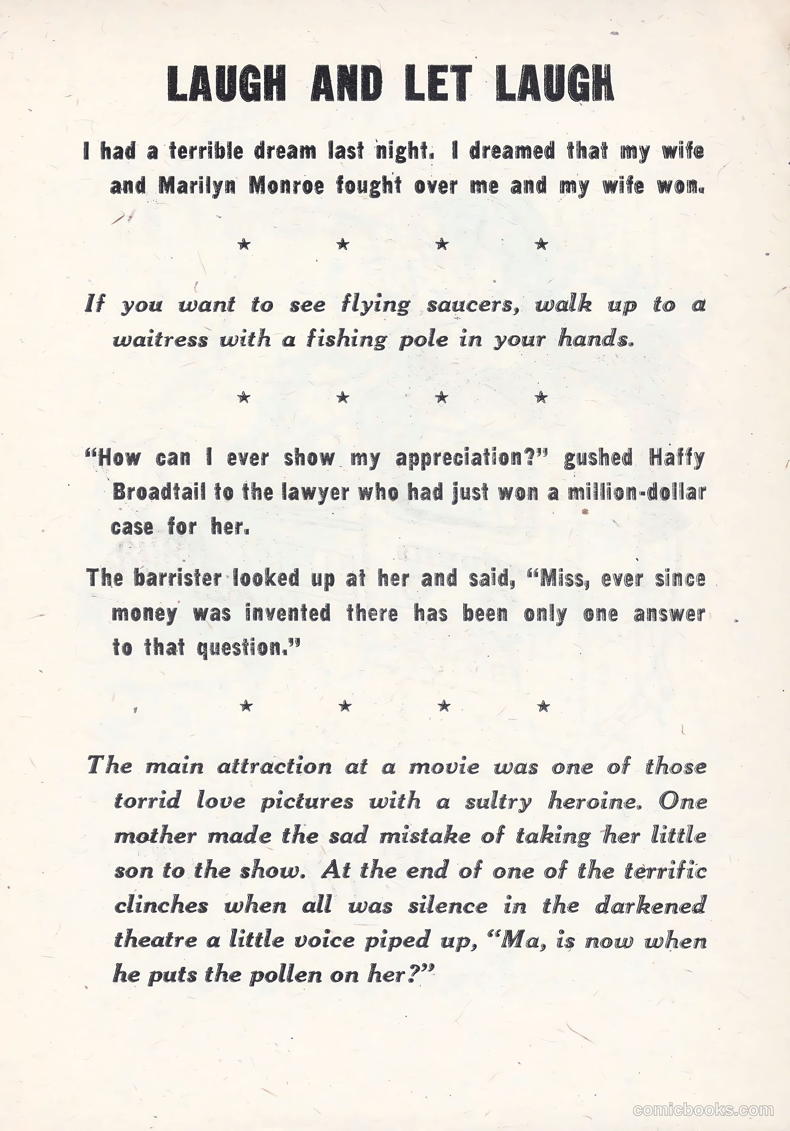 Girlie Gags #1 (1956) — page 65 of 100
