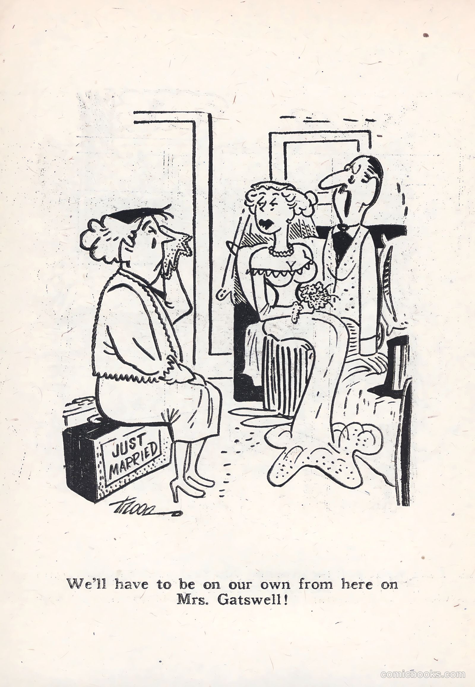Girlie Gags #1 (1956) — page 70 of 100