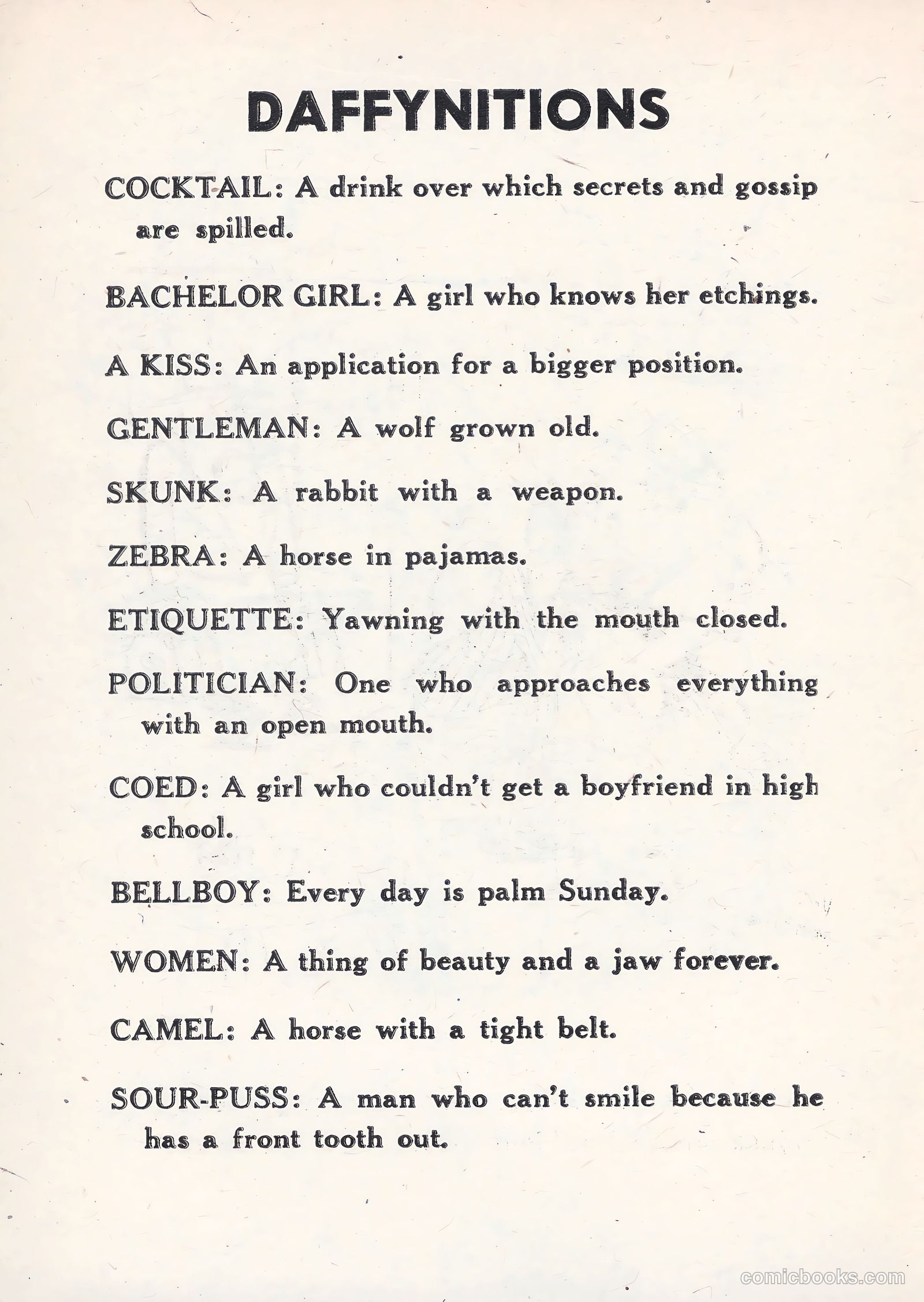 Girlie Gags #1 (1956) — page 72 of 100