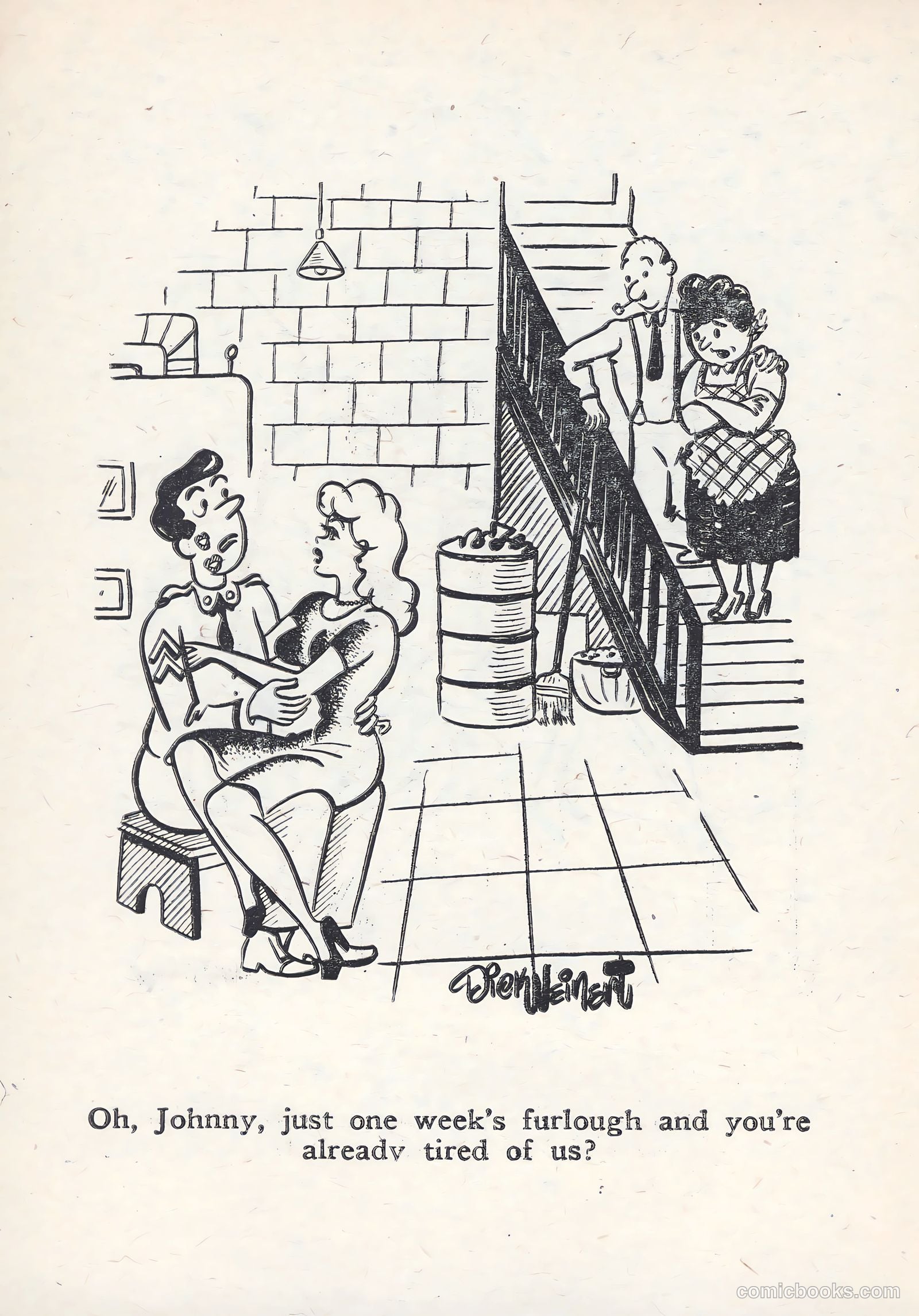 Girlie Gags #1 (1956) — page 76 of 100
