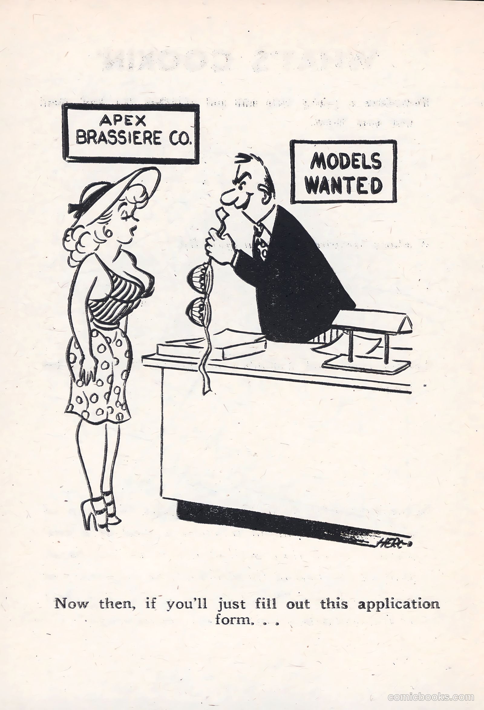 Girlie Gags #1 (1956) — page 78 of 100