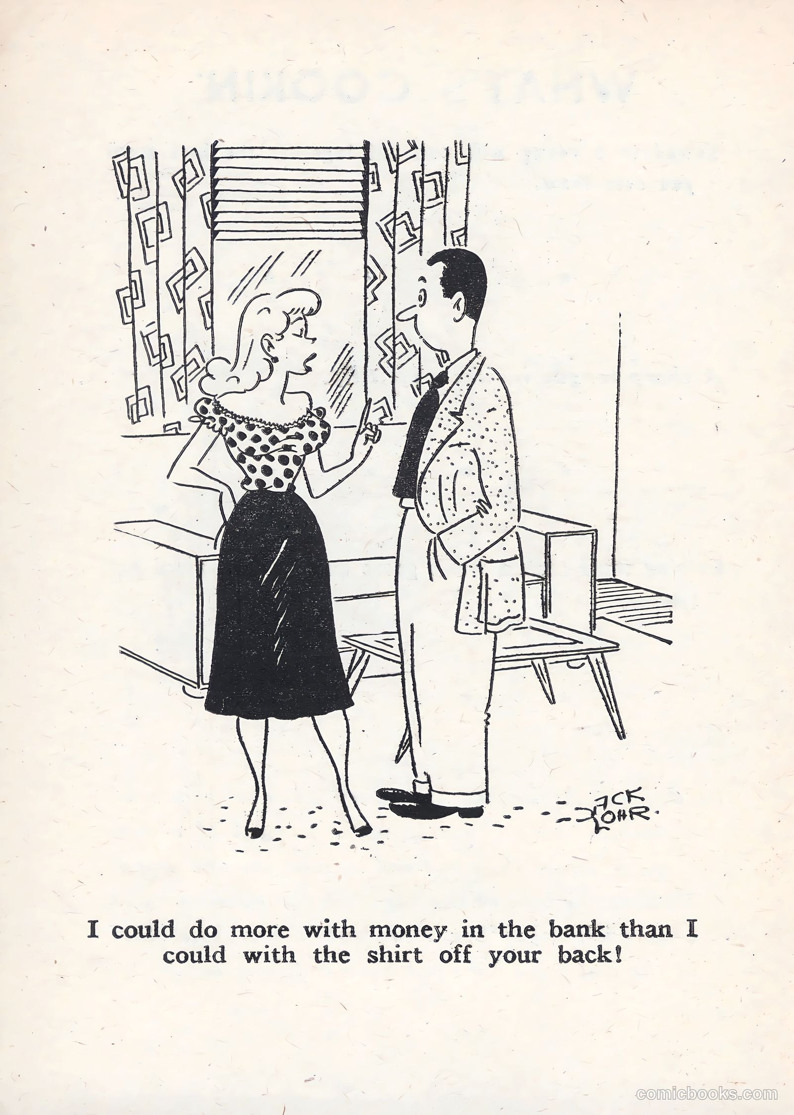 Girlie Gags #1 (1956) — page 80 of 100