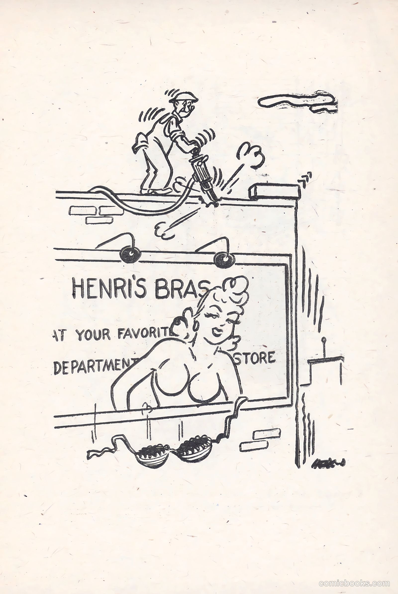 Girlie Gags #1 (1956) — page 81 of 100