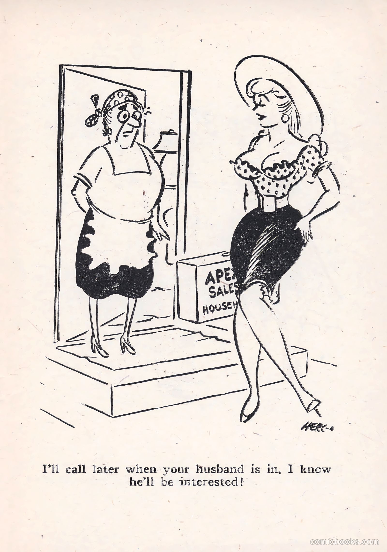 Girlie Gags #1 (1956) — page 83 of 100