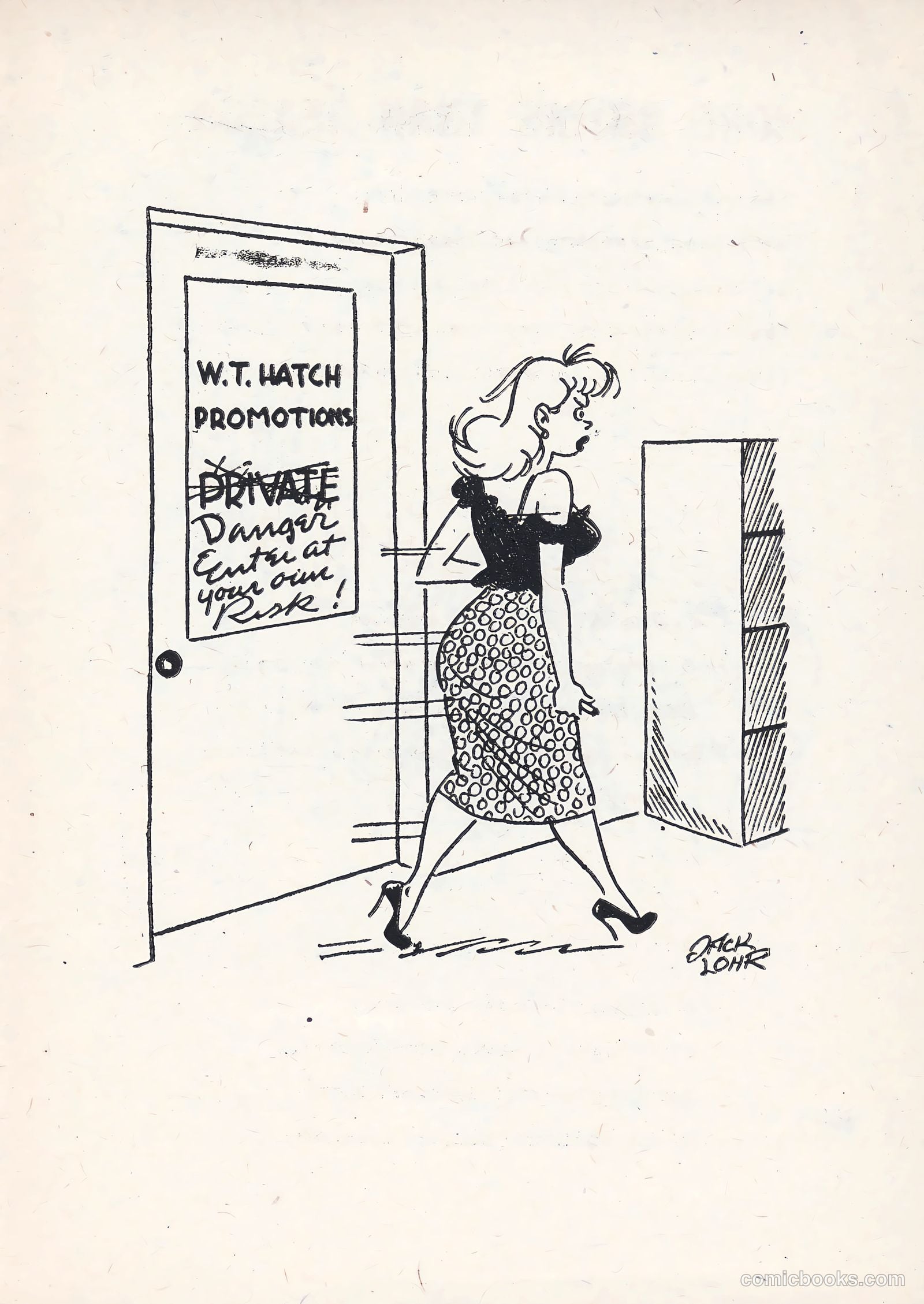 Girlie Gags #1 (1956) — page 87 of 100