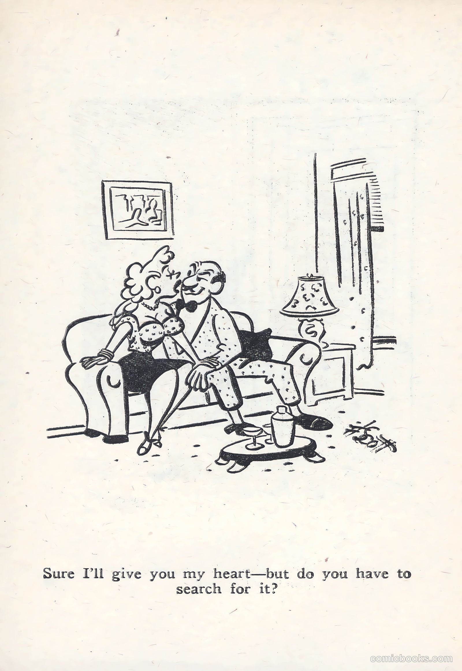 Girlie Gags #1 (1956) — page 88 of 100