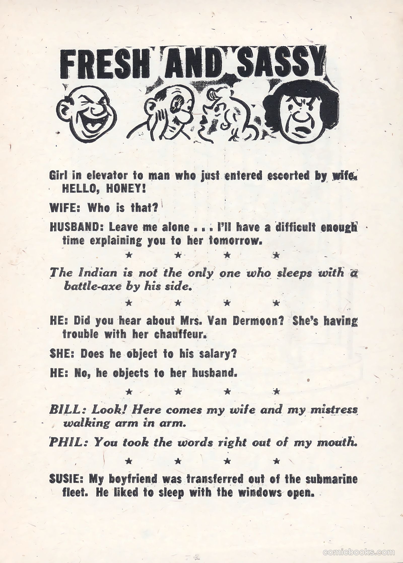 Girlie Gags #1 (1956) — page 93 of 100
