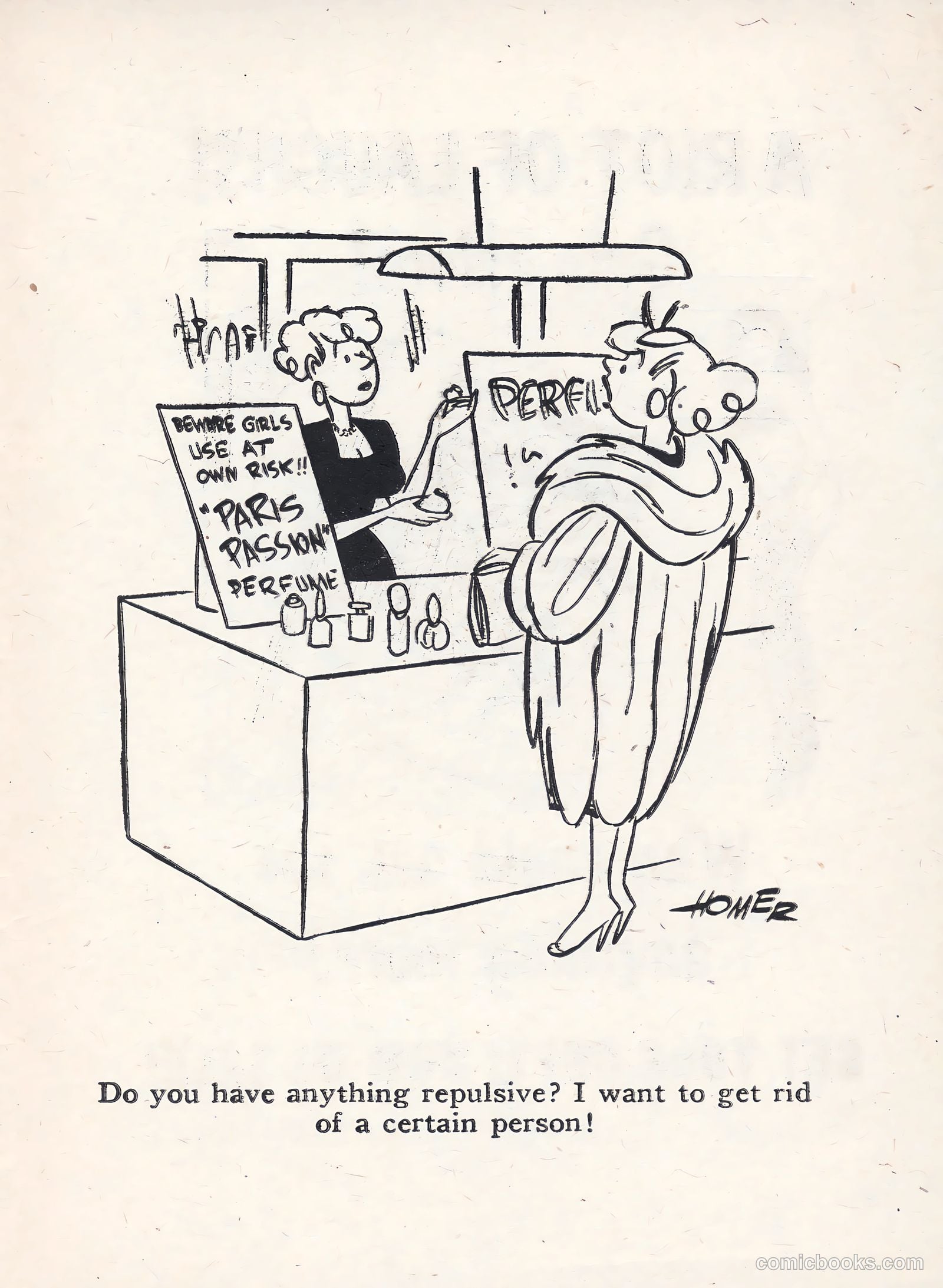 Girlie Gags #1 (1956) — page 95 of 100