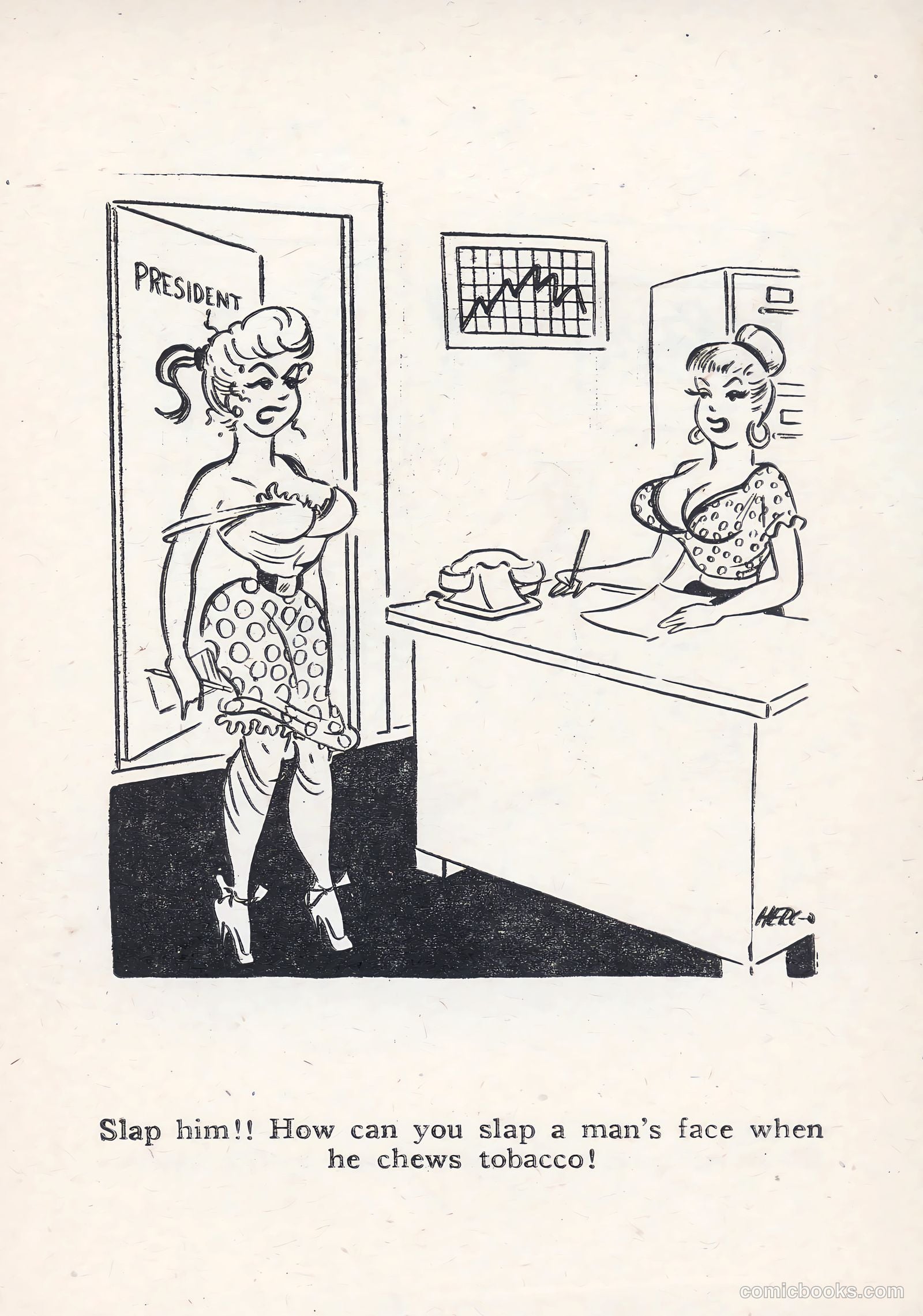 Girlie Gags #1 (1956) — page 97 of 100