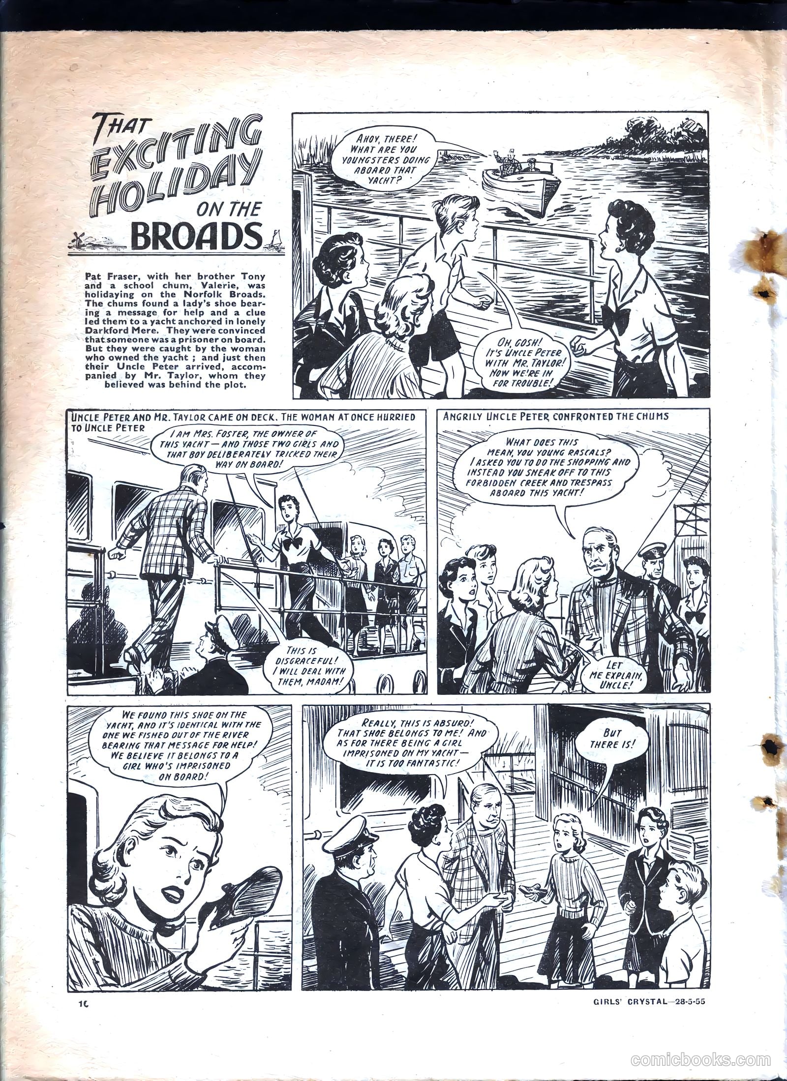 Girls' Crystal #1023 (1955) — page 16 of 20