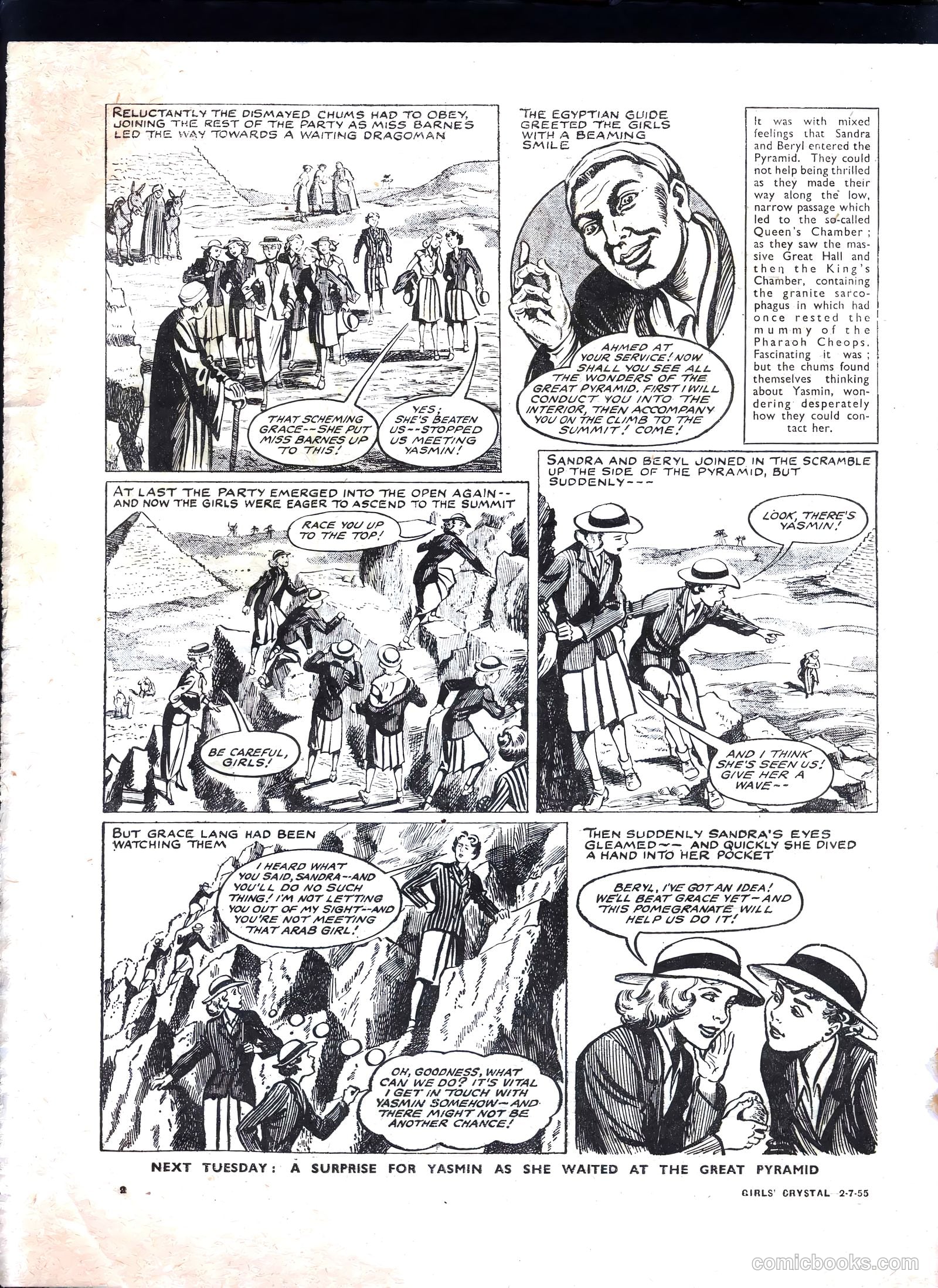 Girls' Crystal #1028 (1955) — page 2 of 20