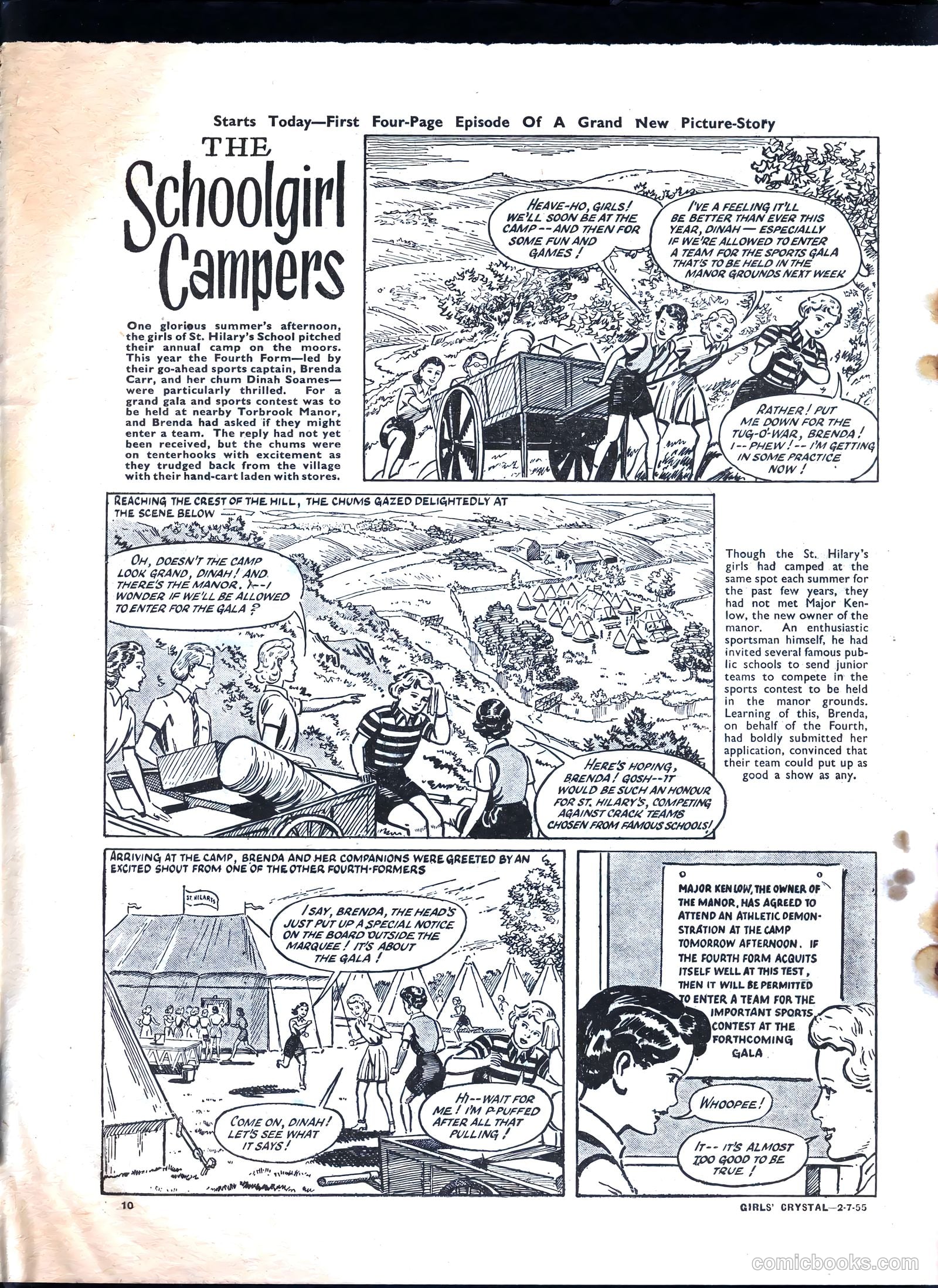 Girls' Crystal #1028 (1955) — page 10 of 20