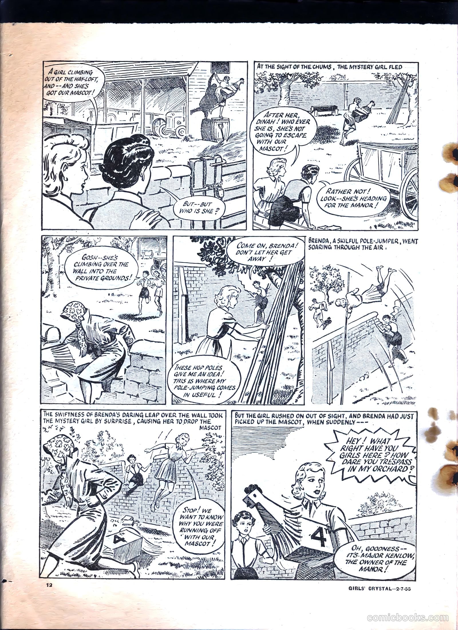 Girls' Crystal #1028 (1955) — page 12 of 20