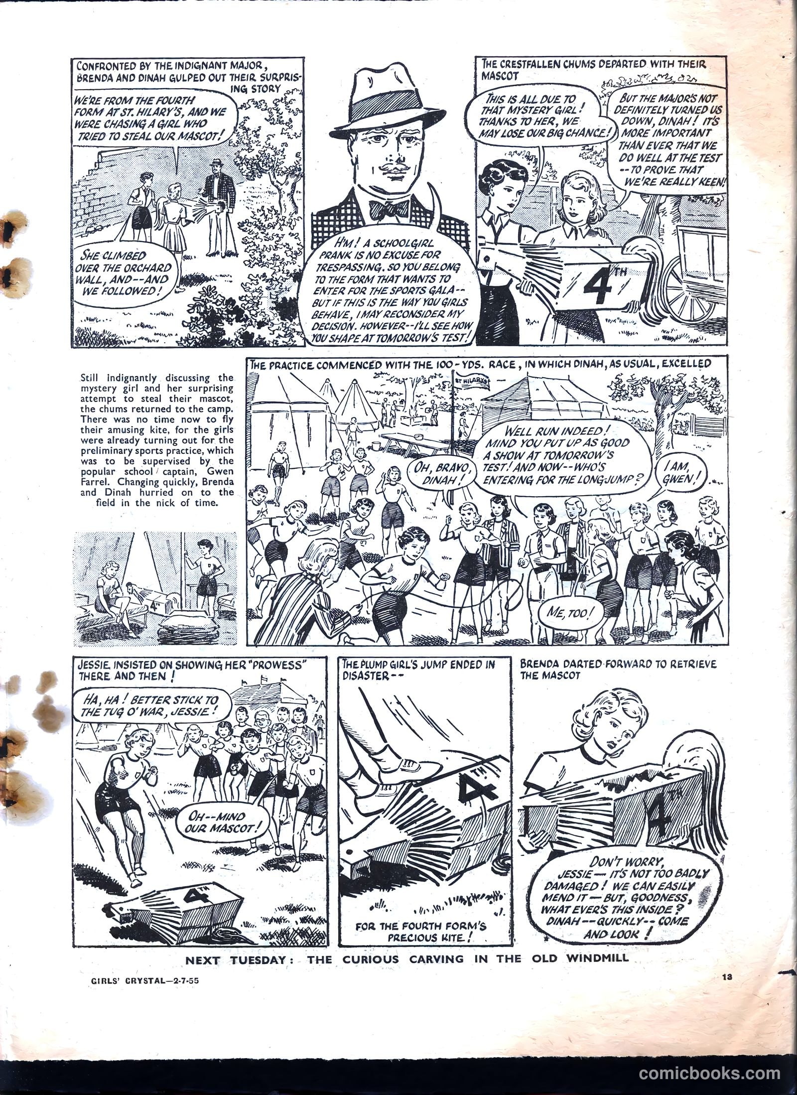 Girls' Crystal #1028 (1955) — page 13 of 20