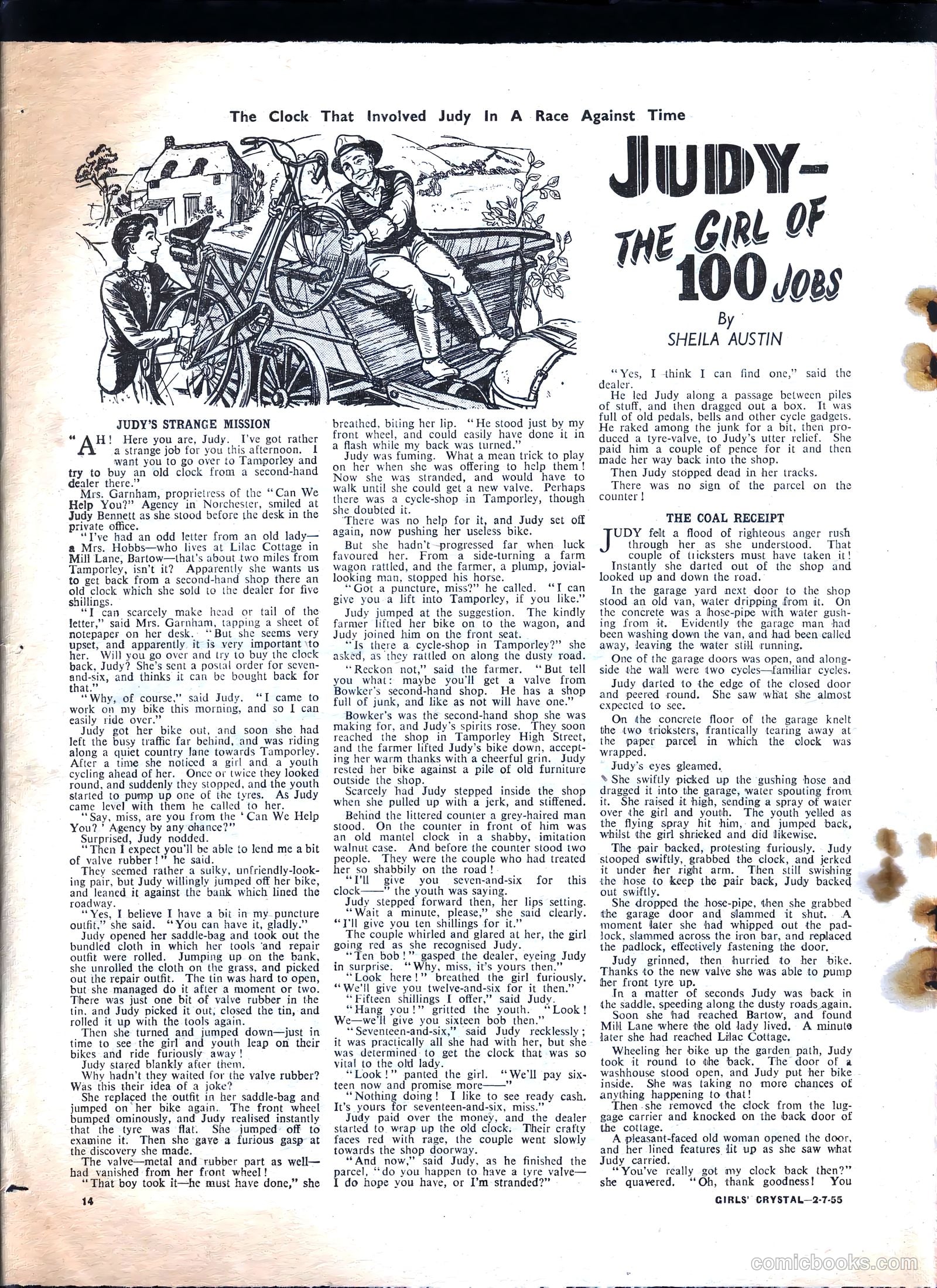 Girls' Crystal #1028 (1955) — page 14 of 20