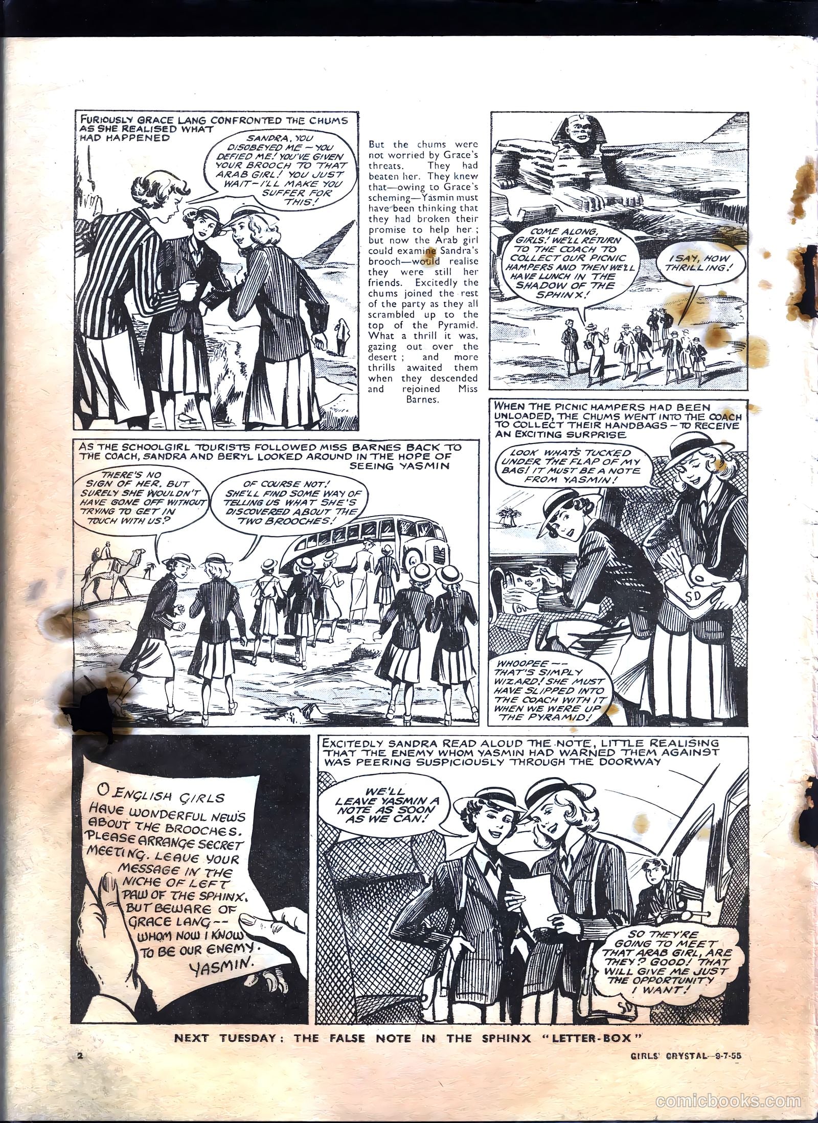 Girls' Crystal #1029 (1955) — page 2 of 20