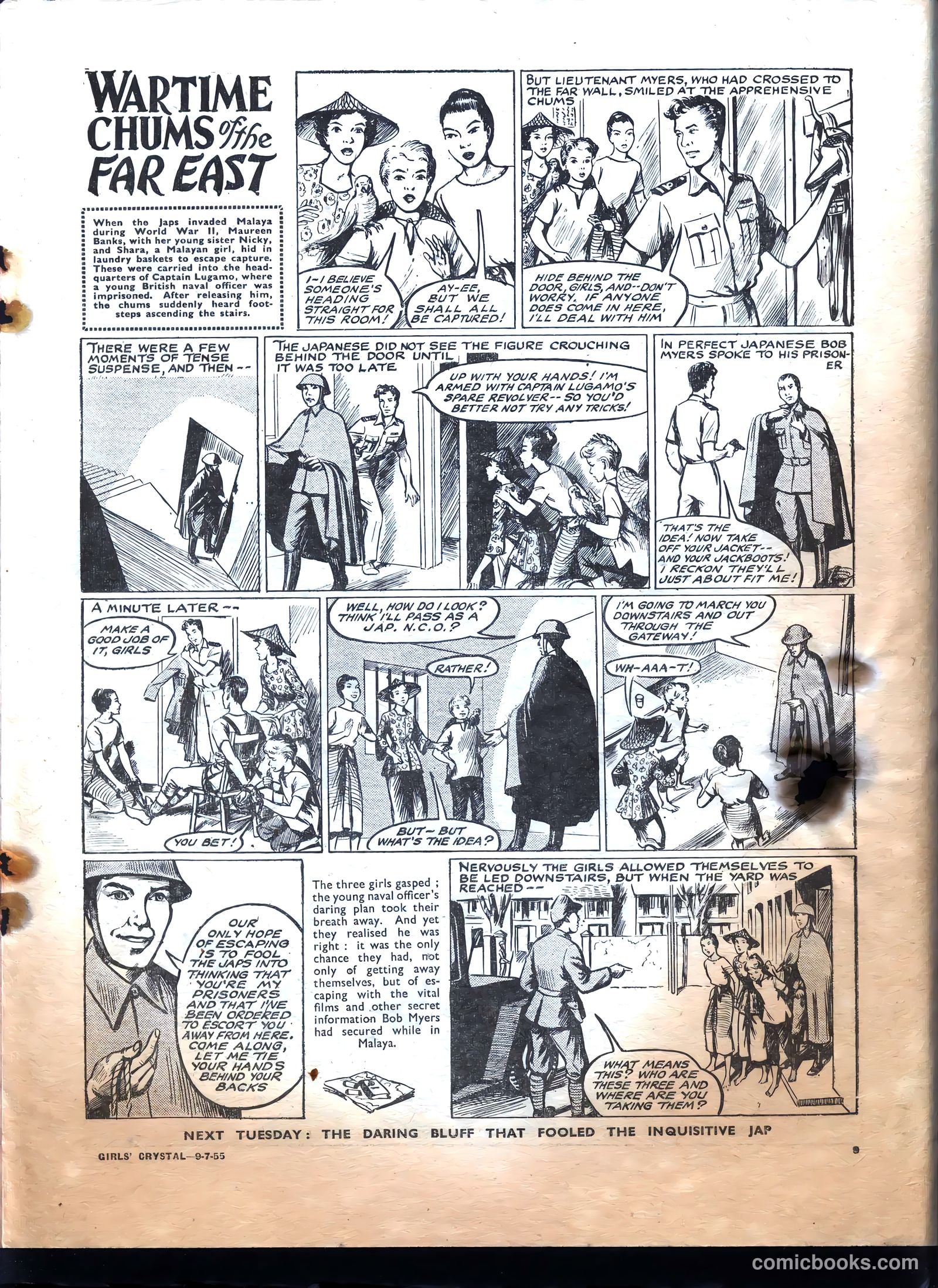 Girls' Crystal #1029 (1955) — page 9 of 20