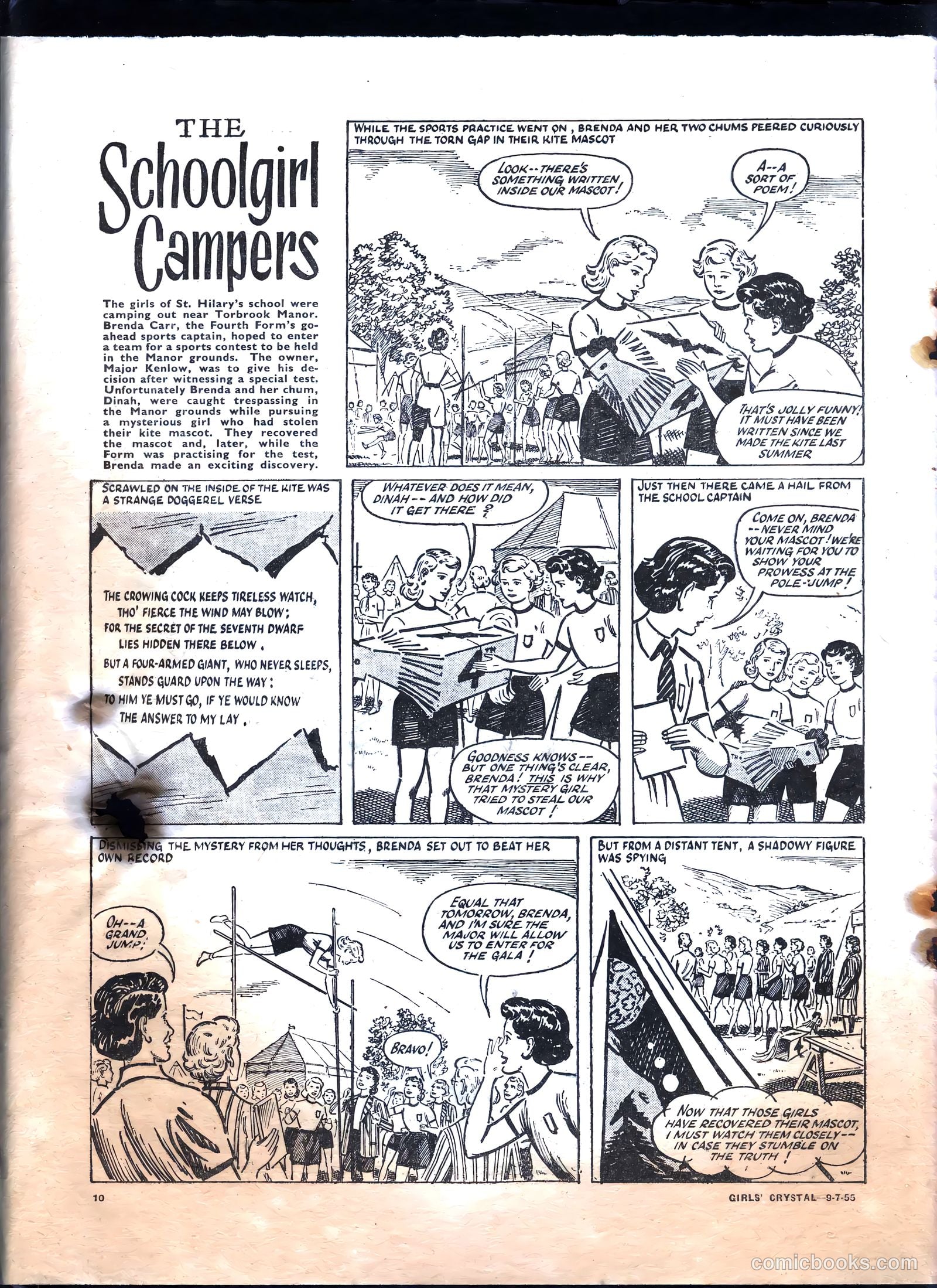 Girls' Crystal #1029 (1955) — page 10 of 20