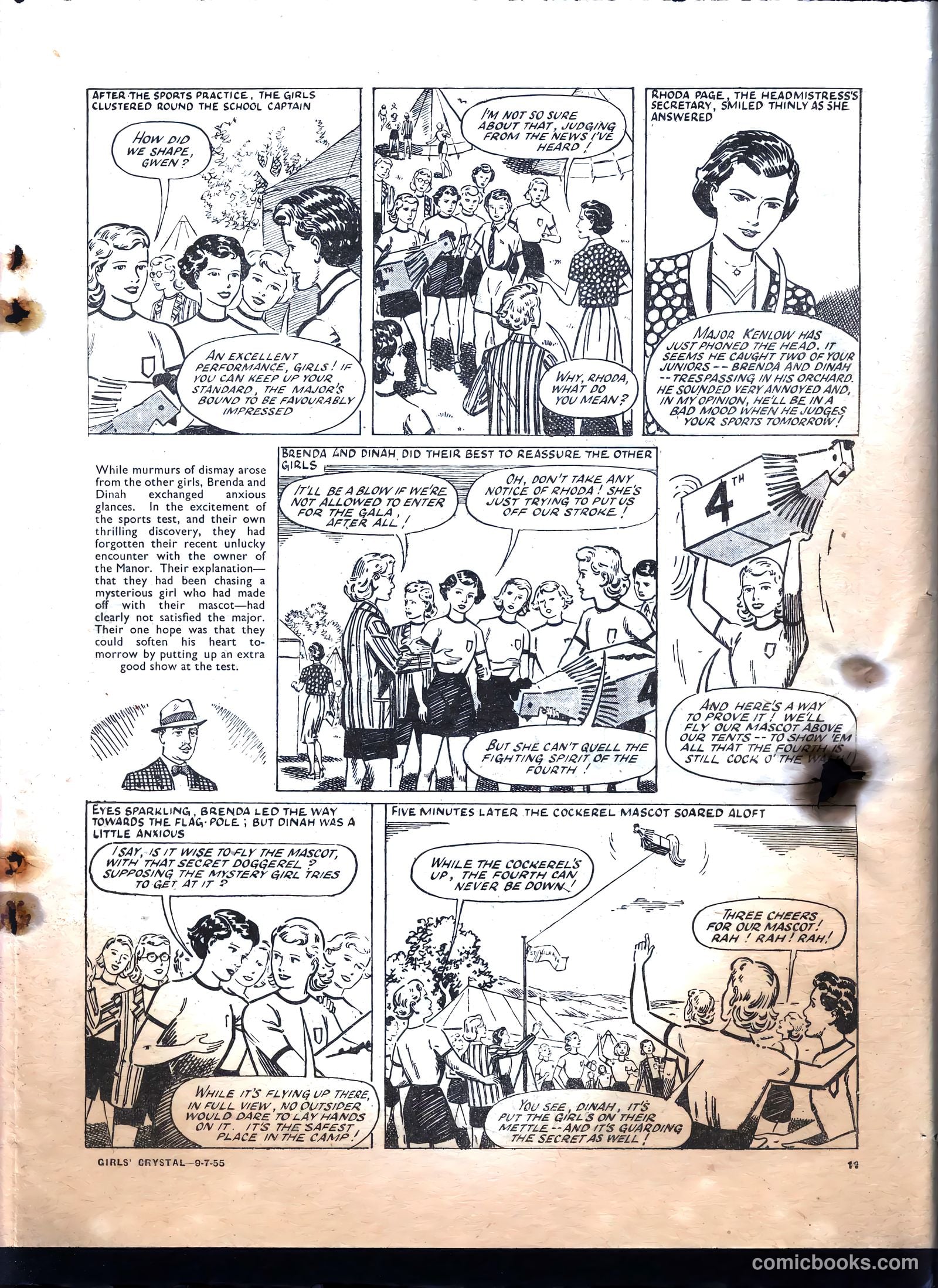 Girls' Crystal #1029 (1955) — page 11 of 20