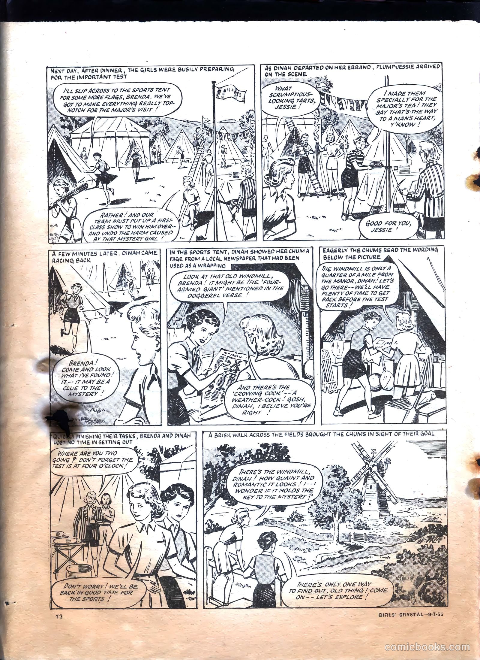 Girls' Crystal #1029 (1955) — page 12 of 20